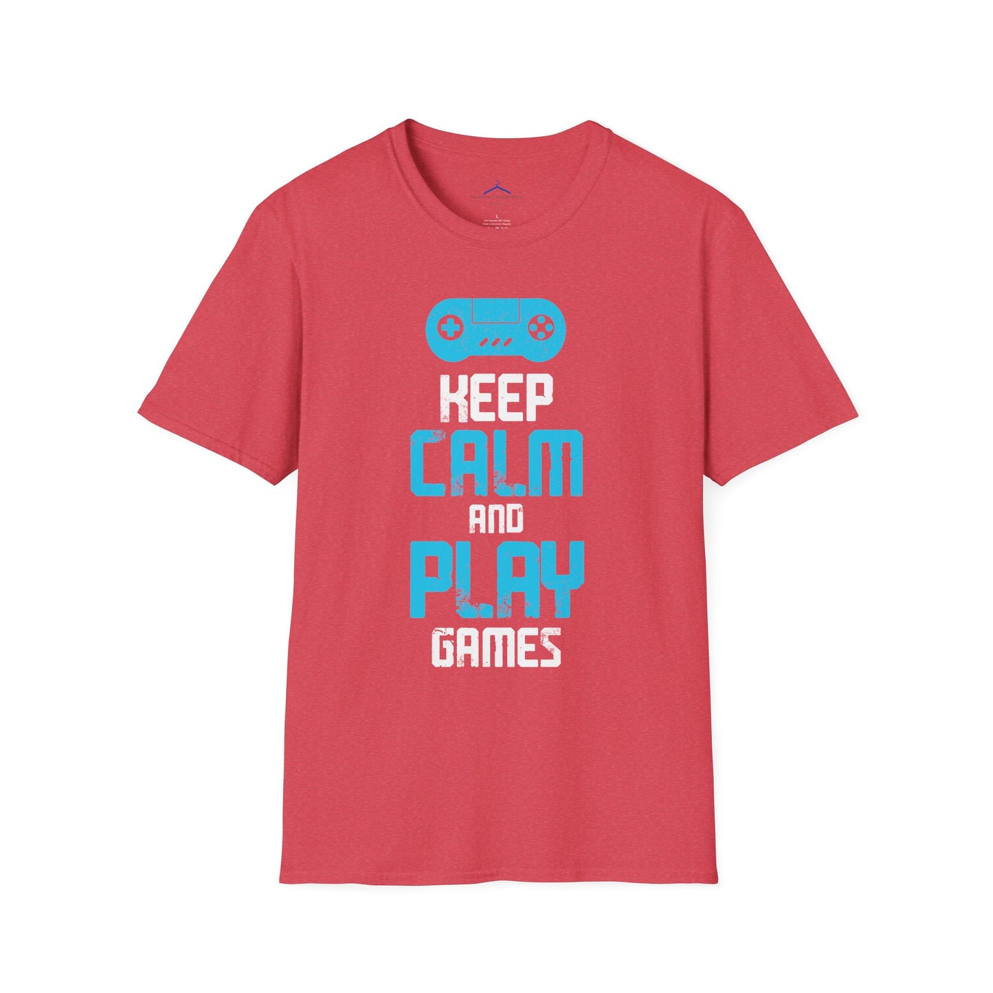Keep Calm and Play Gamer Tee