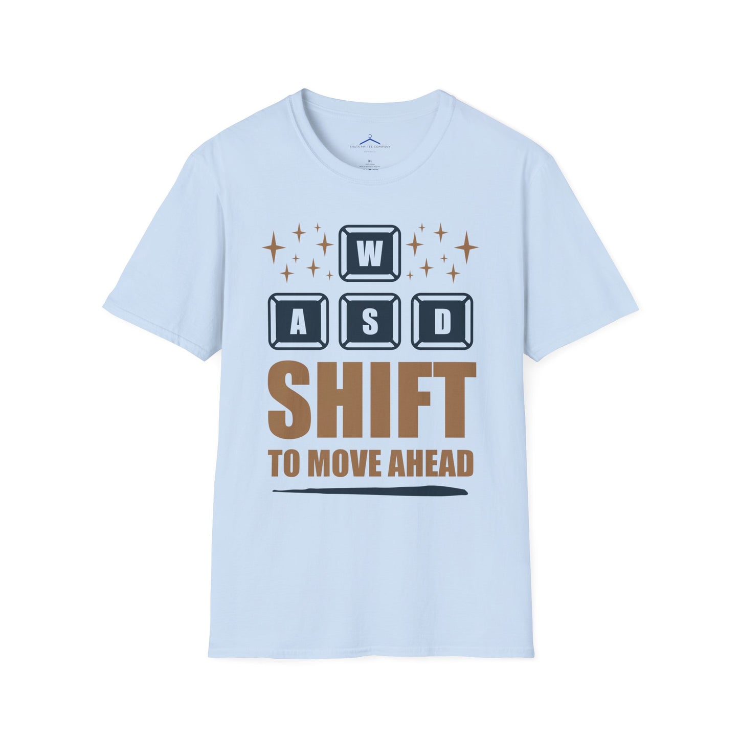 Shift to Move Ahead Gamer Tee