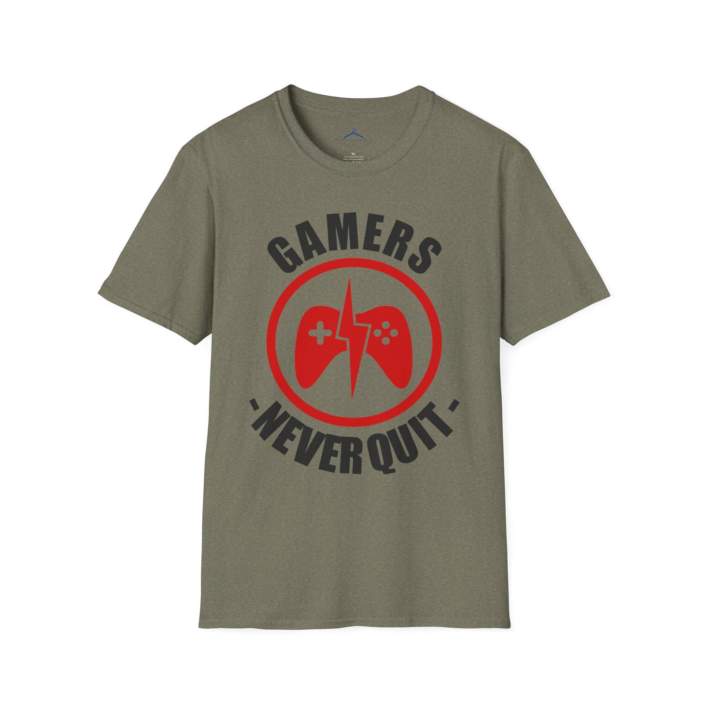 Gamers Never Quit Gamer Tee