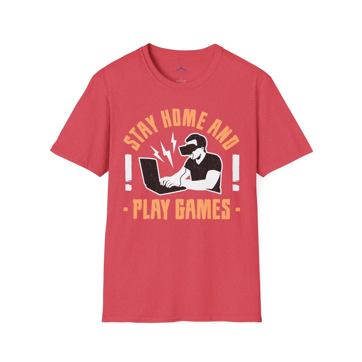 Stay Home and Play Gamer Tee