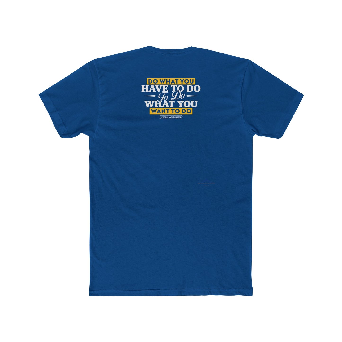 Denzel Washington Quoted Word Tee