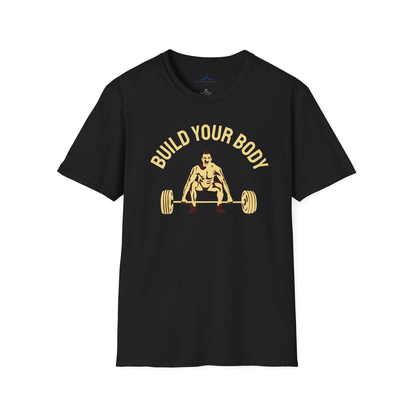 BUILD YOUR BODY Fitness T-Shirt