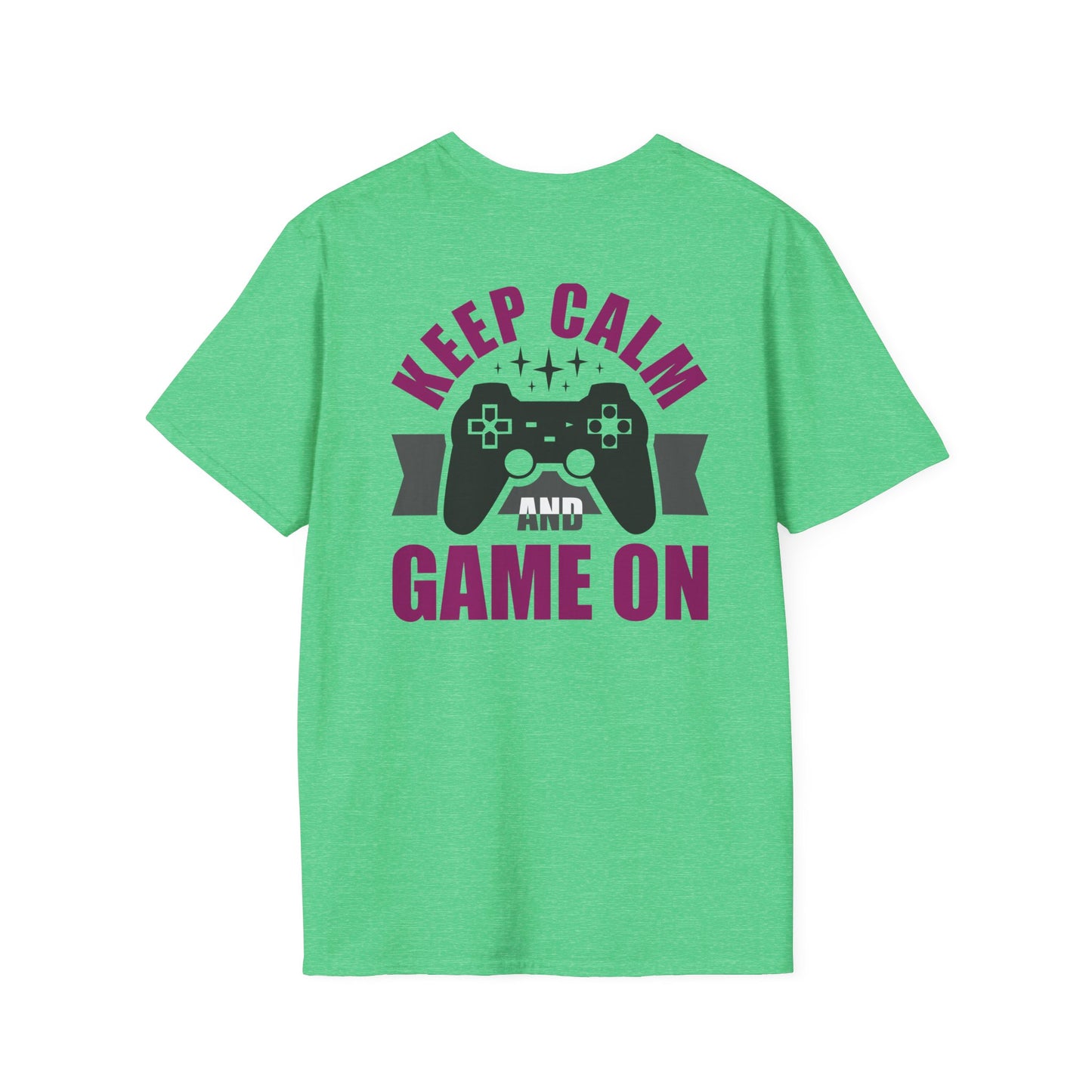 Keep Calm and Game On Gamer Tee