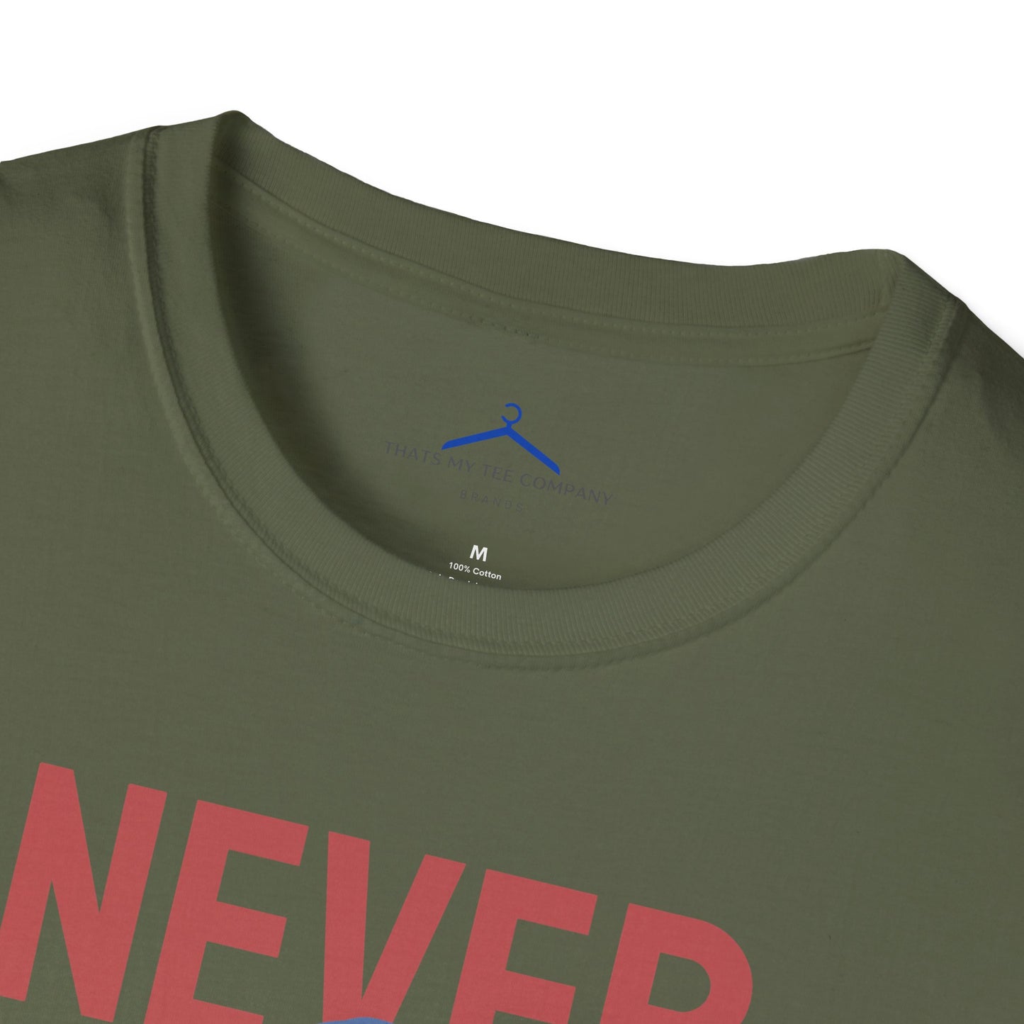 NEVER GIVE UP Fitness T-Shirt