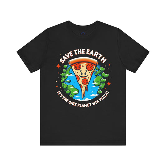 The Only Planet with Pizza -- Eco Tee