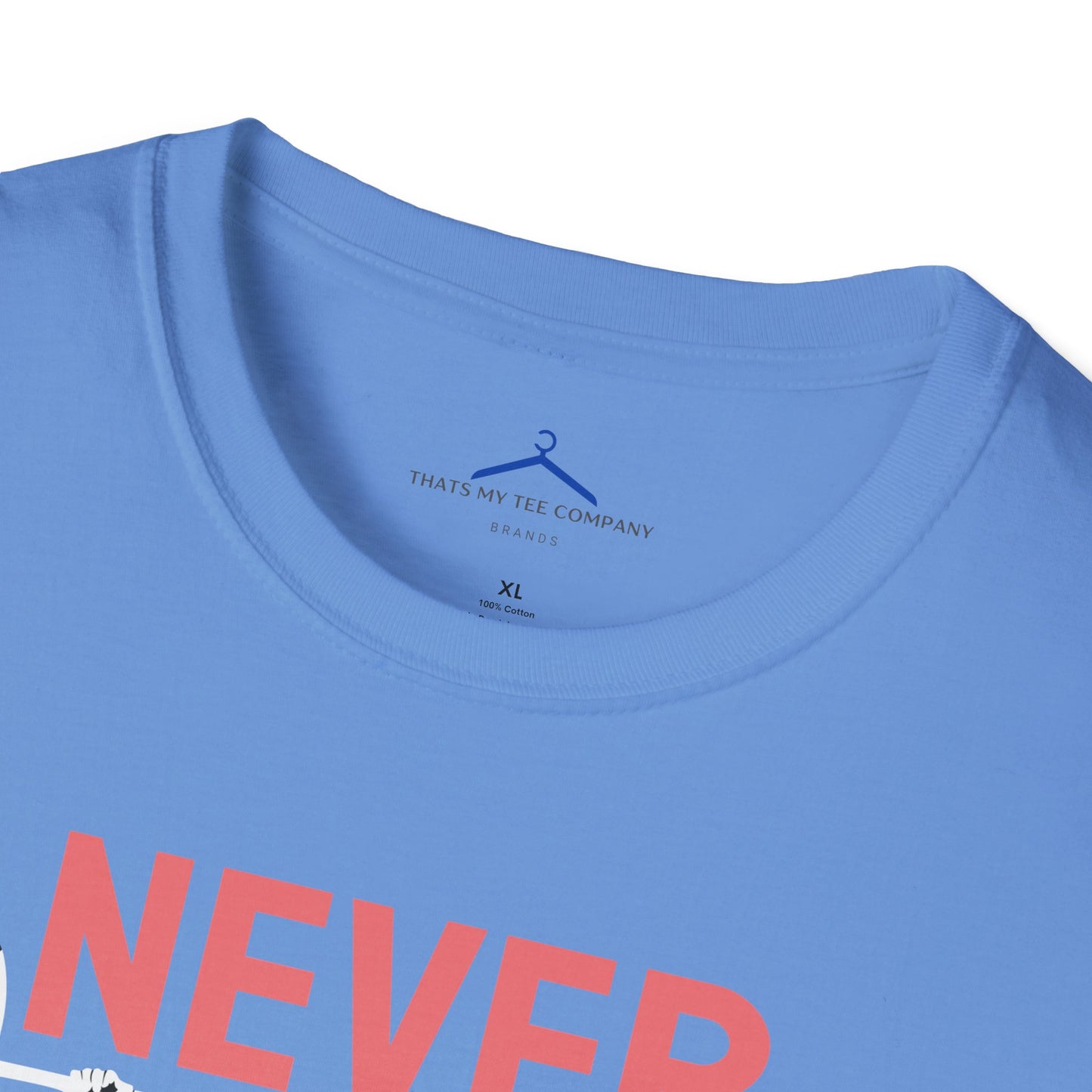 NEVER GIVE UP Fitness T-Shirt