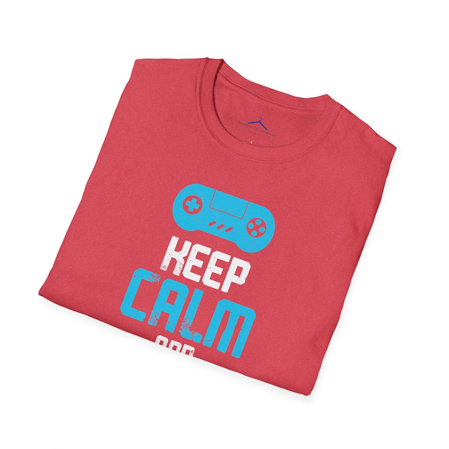Keep Calm and Play Gamer Tee