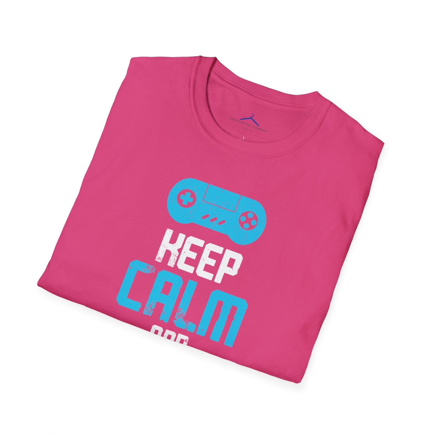 Keep Calm and Play Gamer Tee