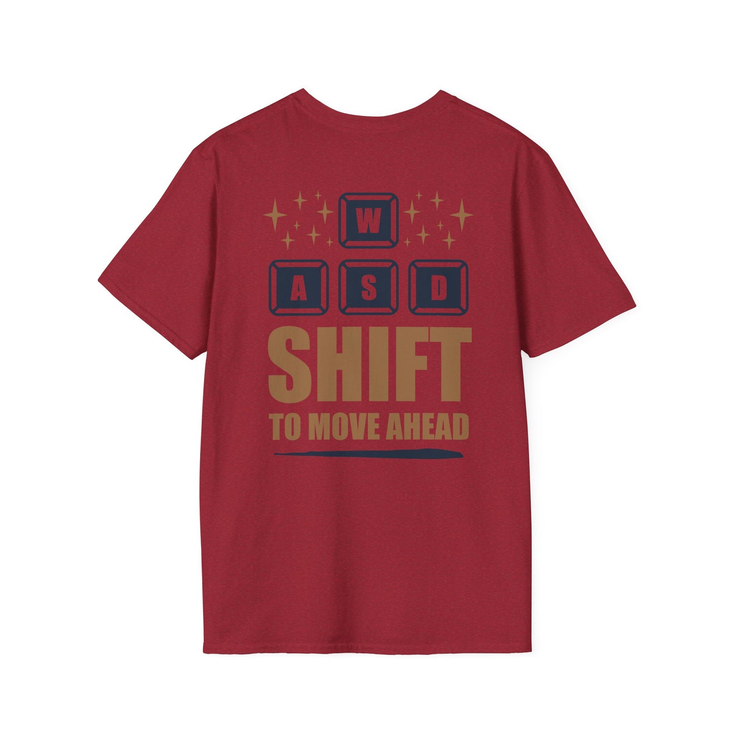 Shift to Move Ahead Gamer Tee