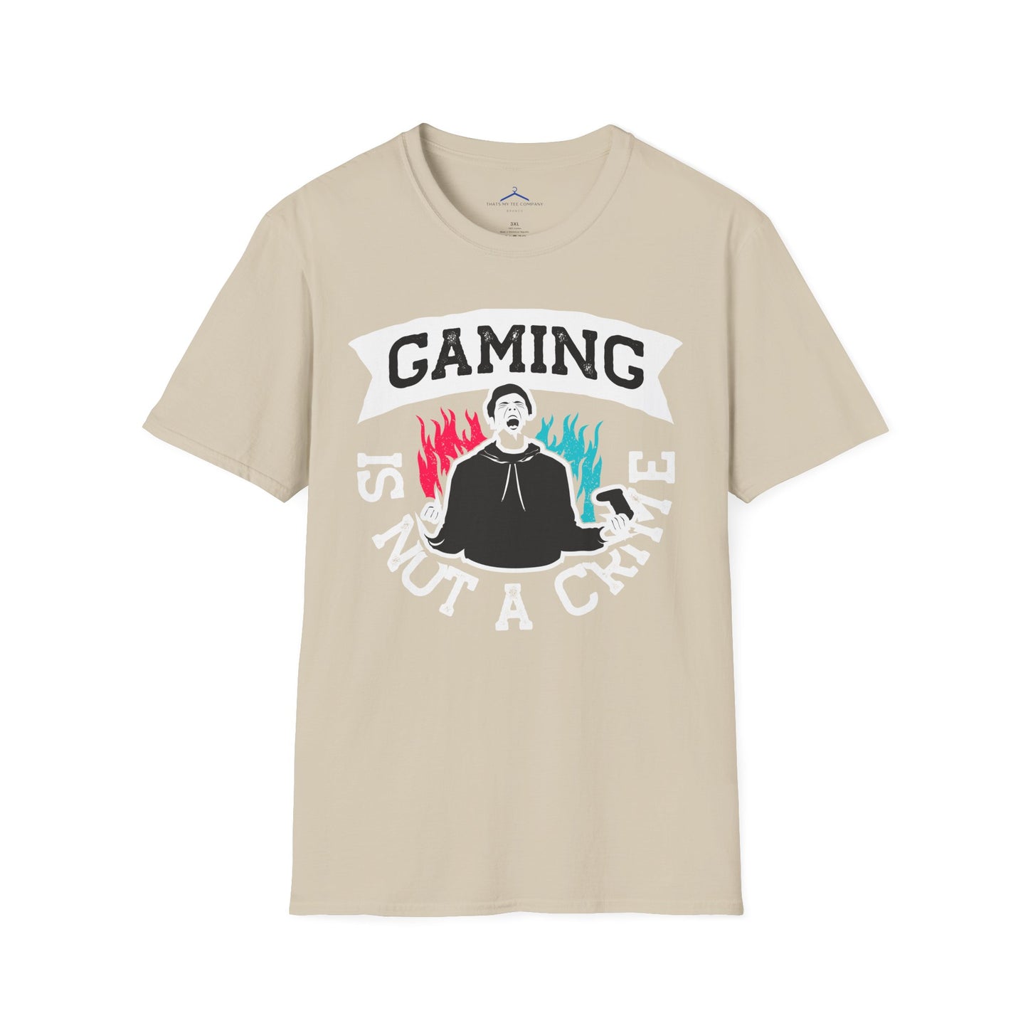 Gaming is not a Crime Gamer Tee