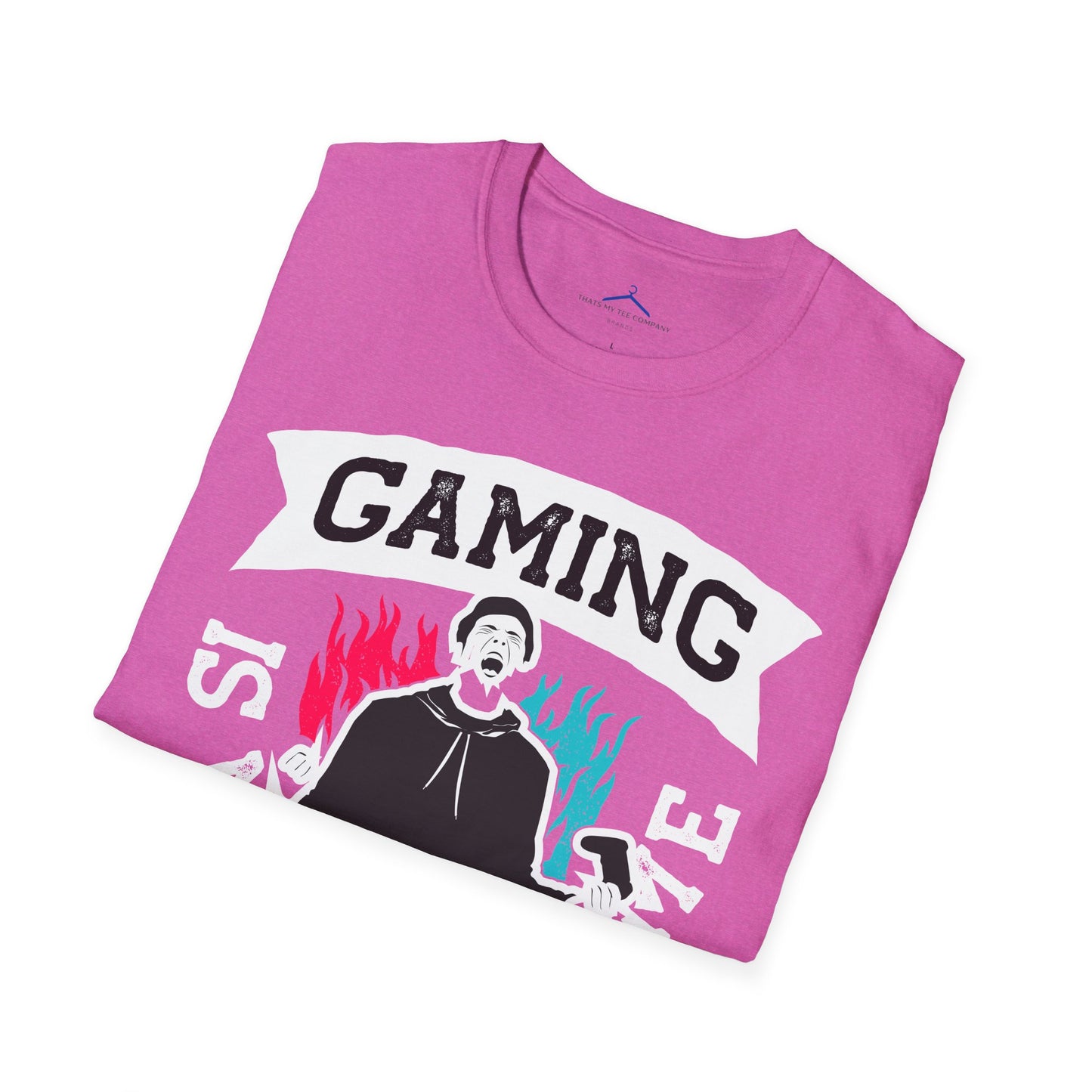 Gaming is not a Crime Gamer Tee