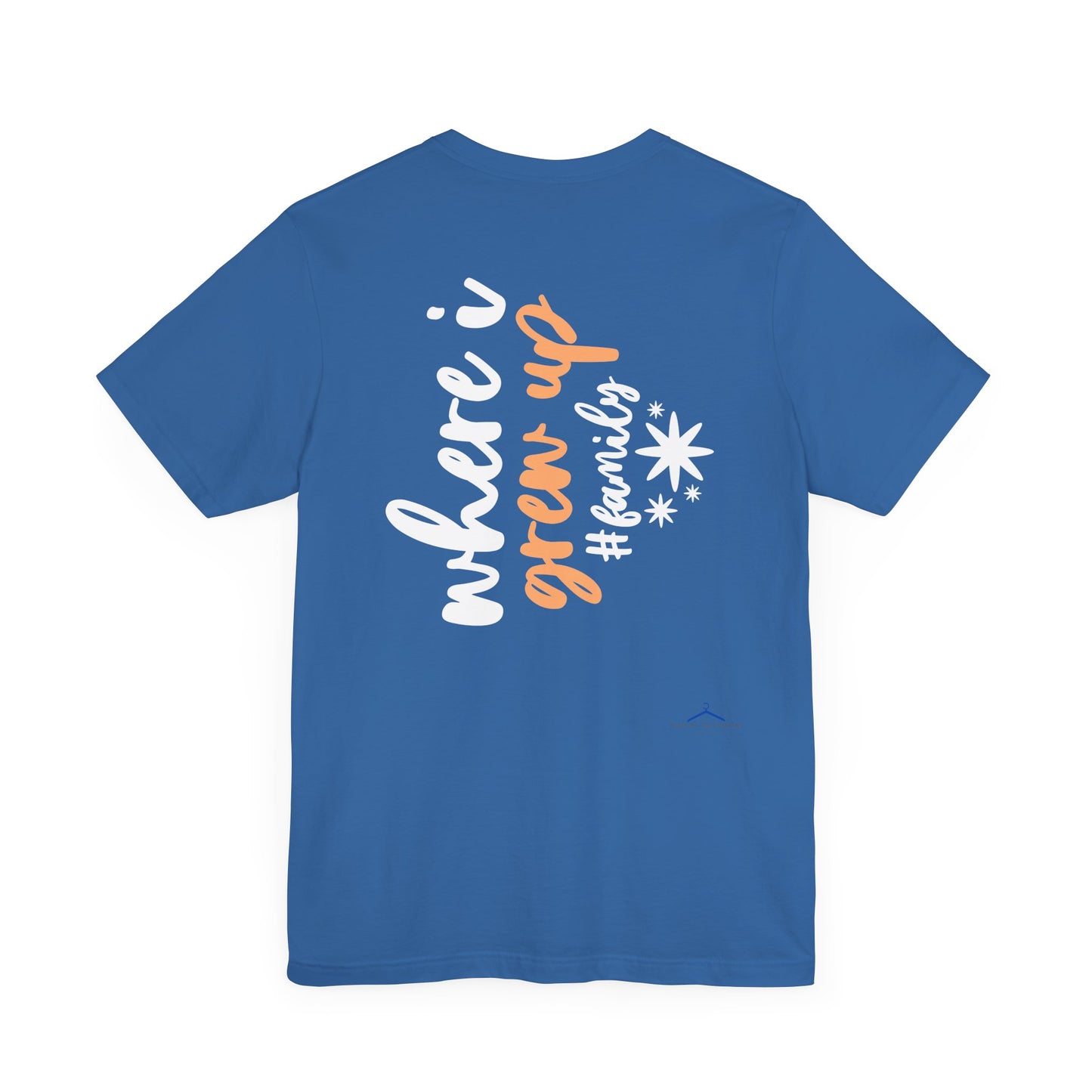 Where I Grew Up Family Tee