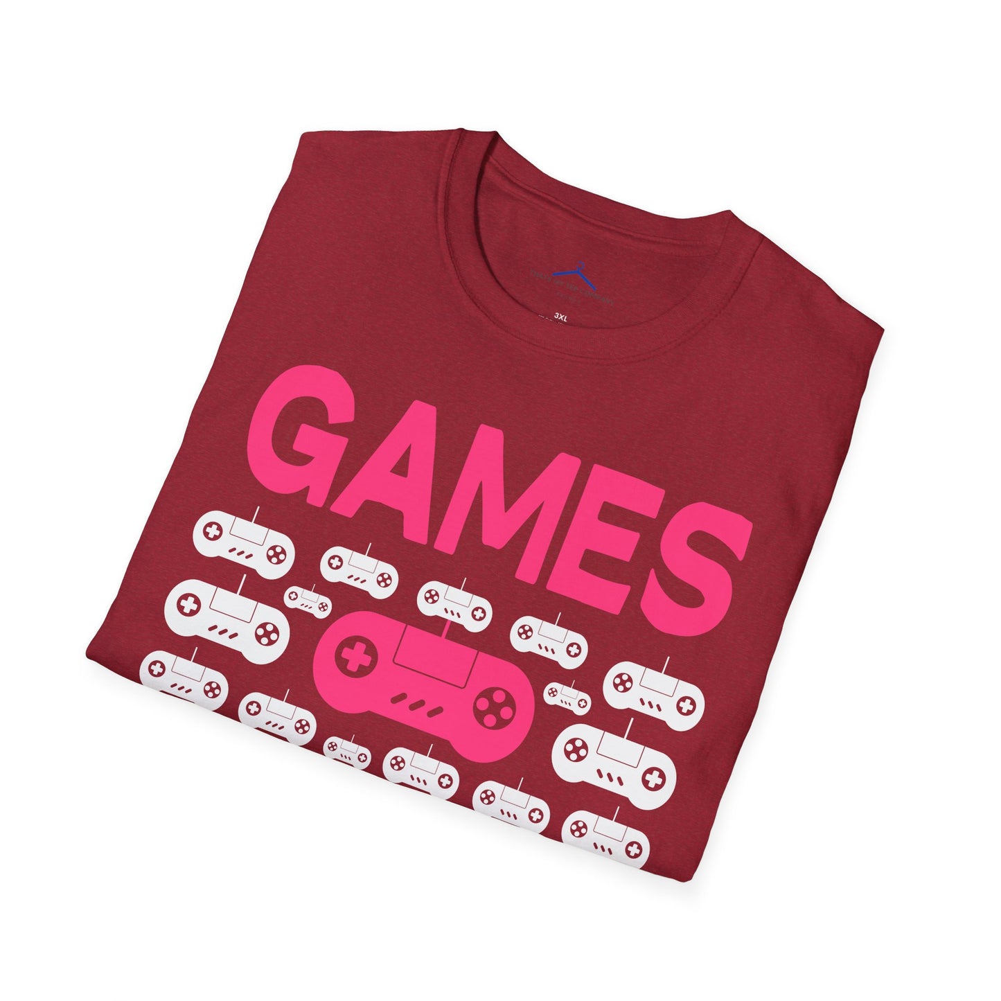 Games Make Me Happy Gamer Tee