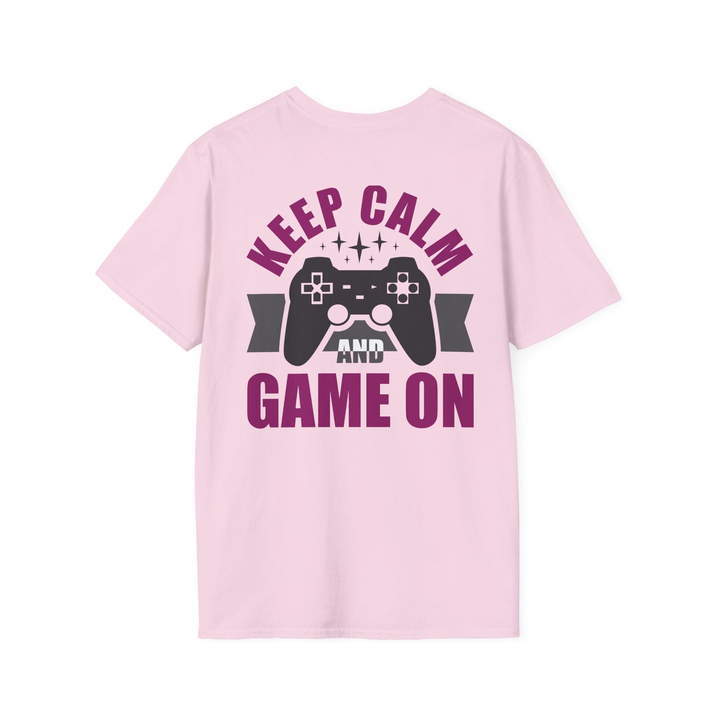 Keep Calm and Game On Gamer Tee