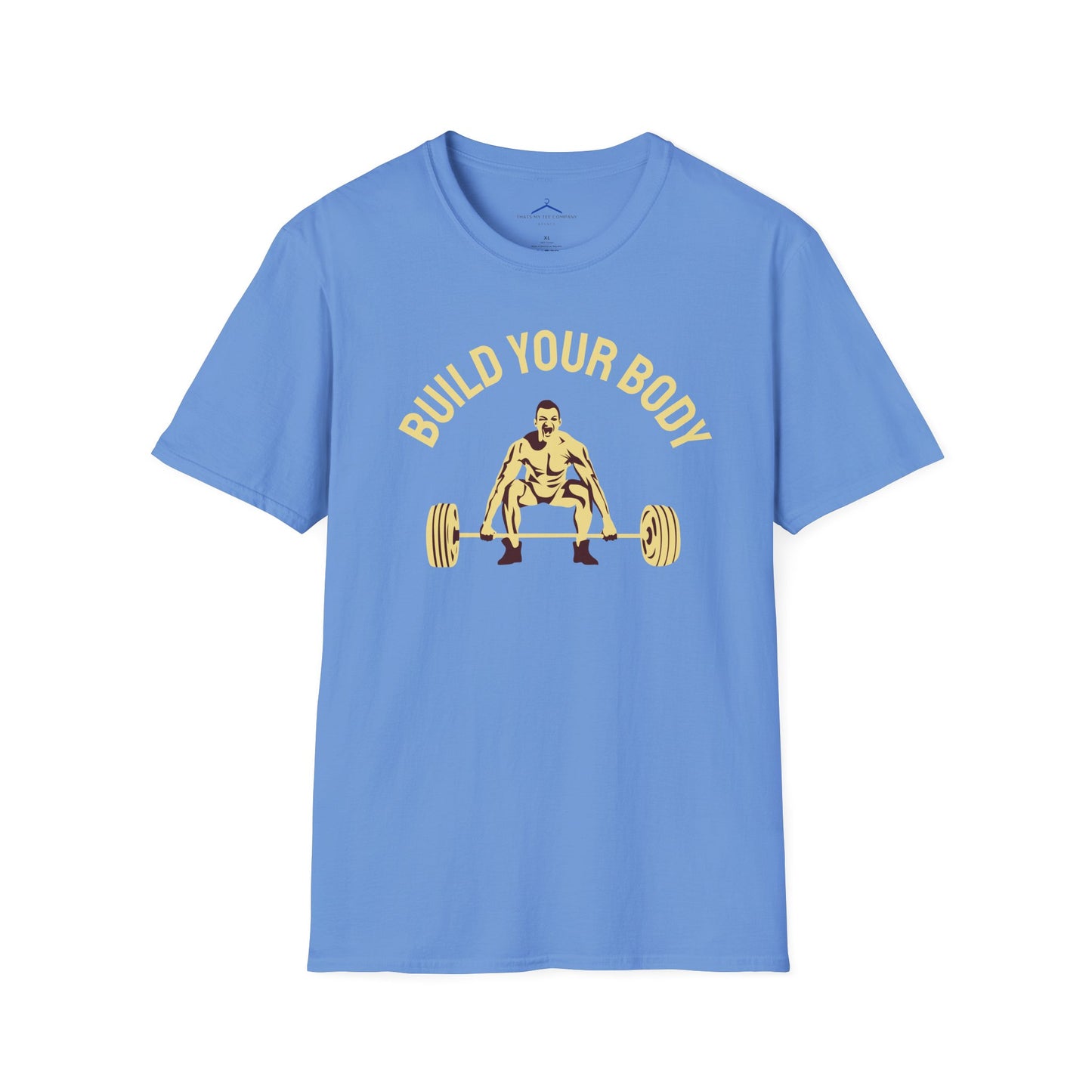 BUILD YOUR BODY Fitness T-Shirt