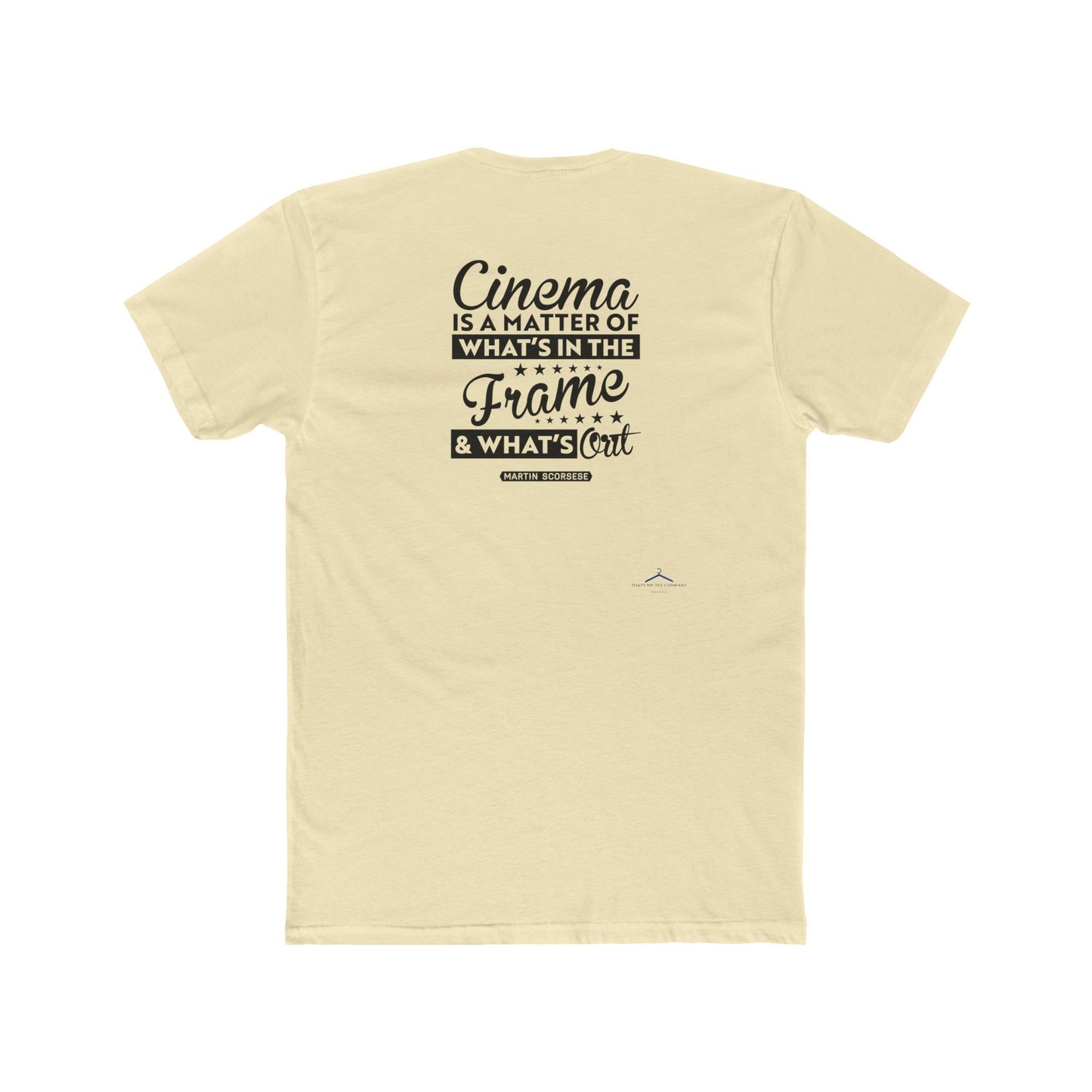 Martin Scorsese Quoted Word Tee
