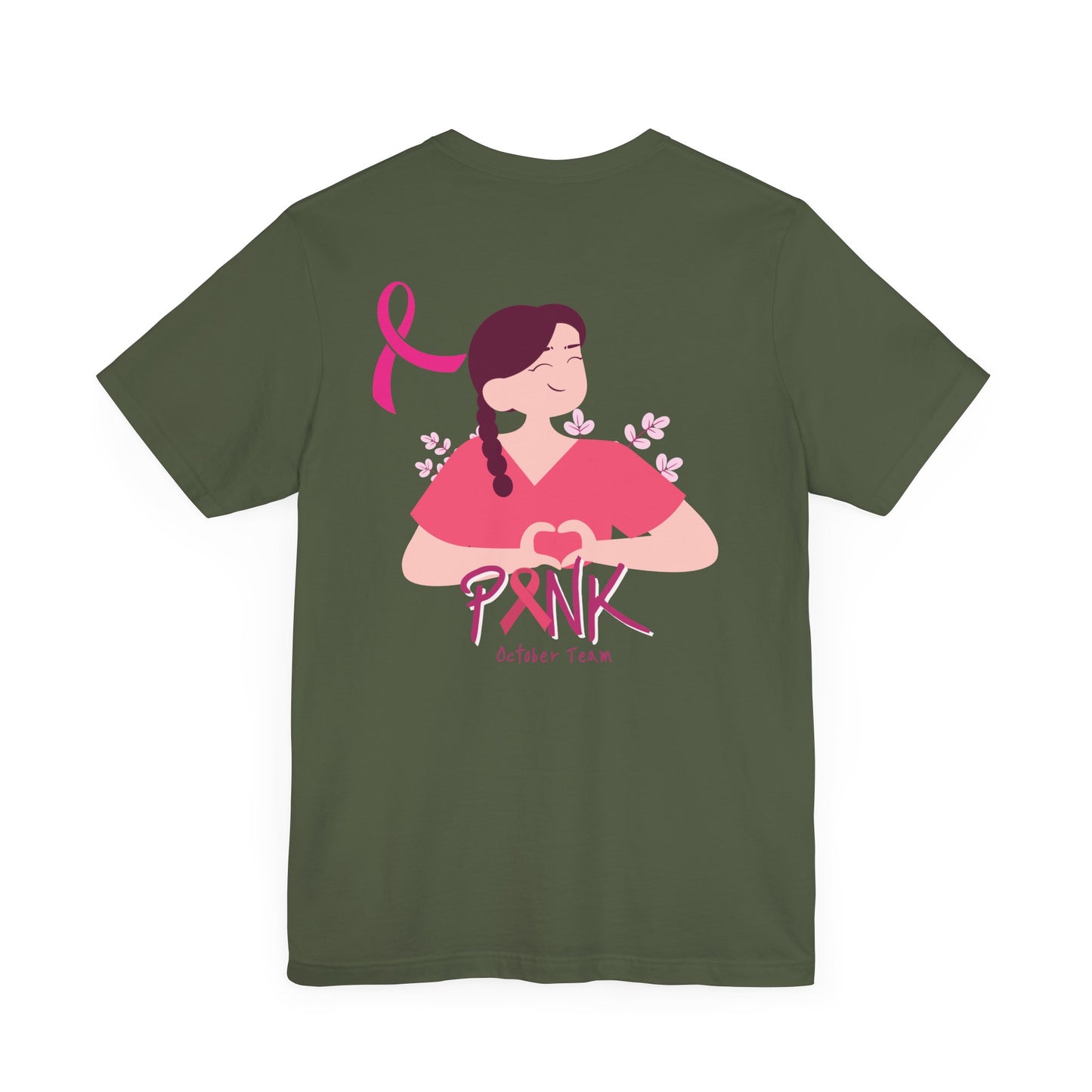 Pink October Team (Cancer Awareness) Social Tee