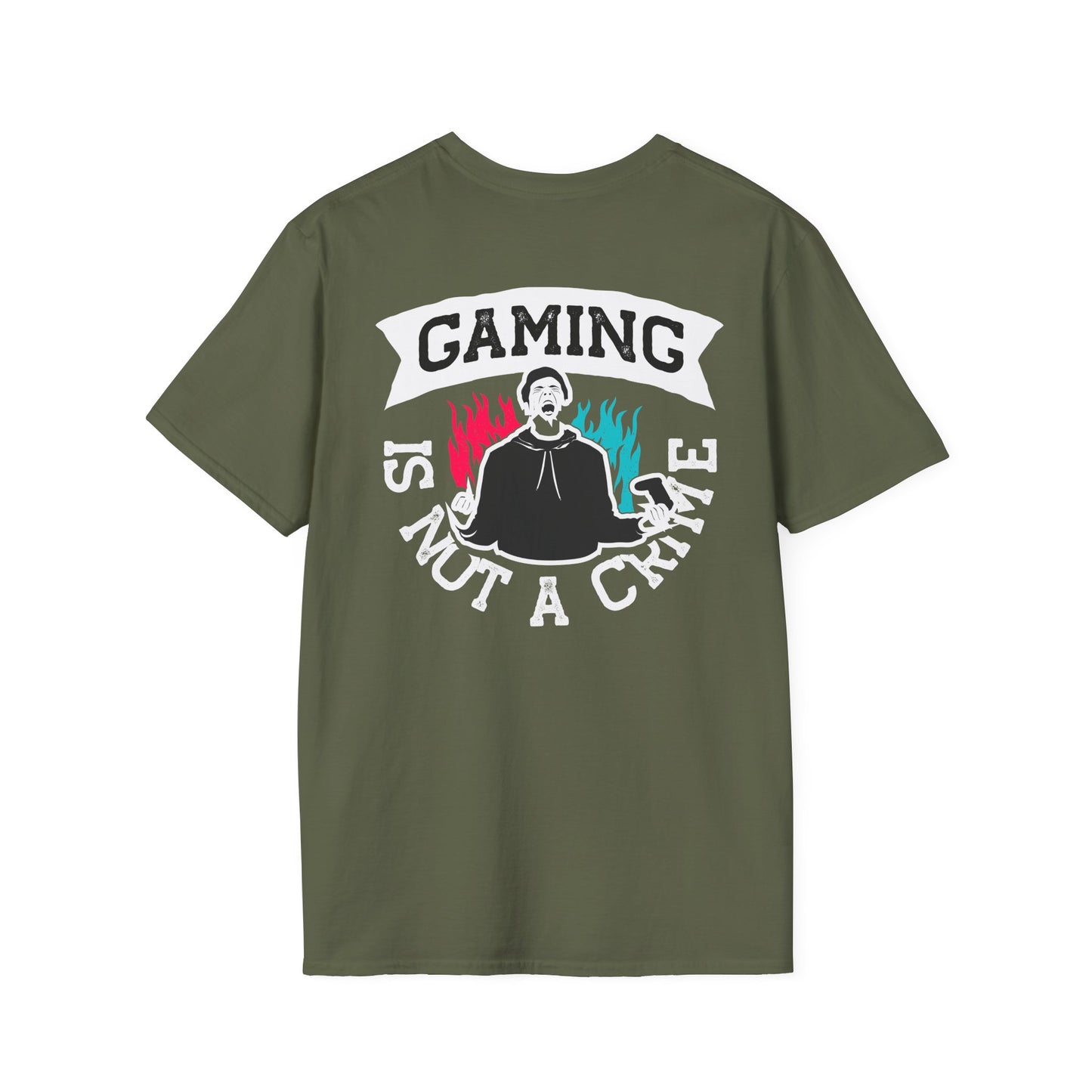 Gaming is not a Crime Gamer Tee