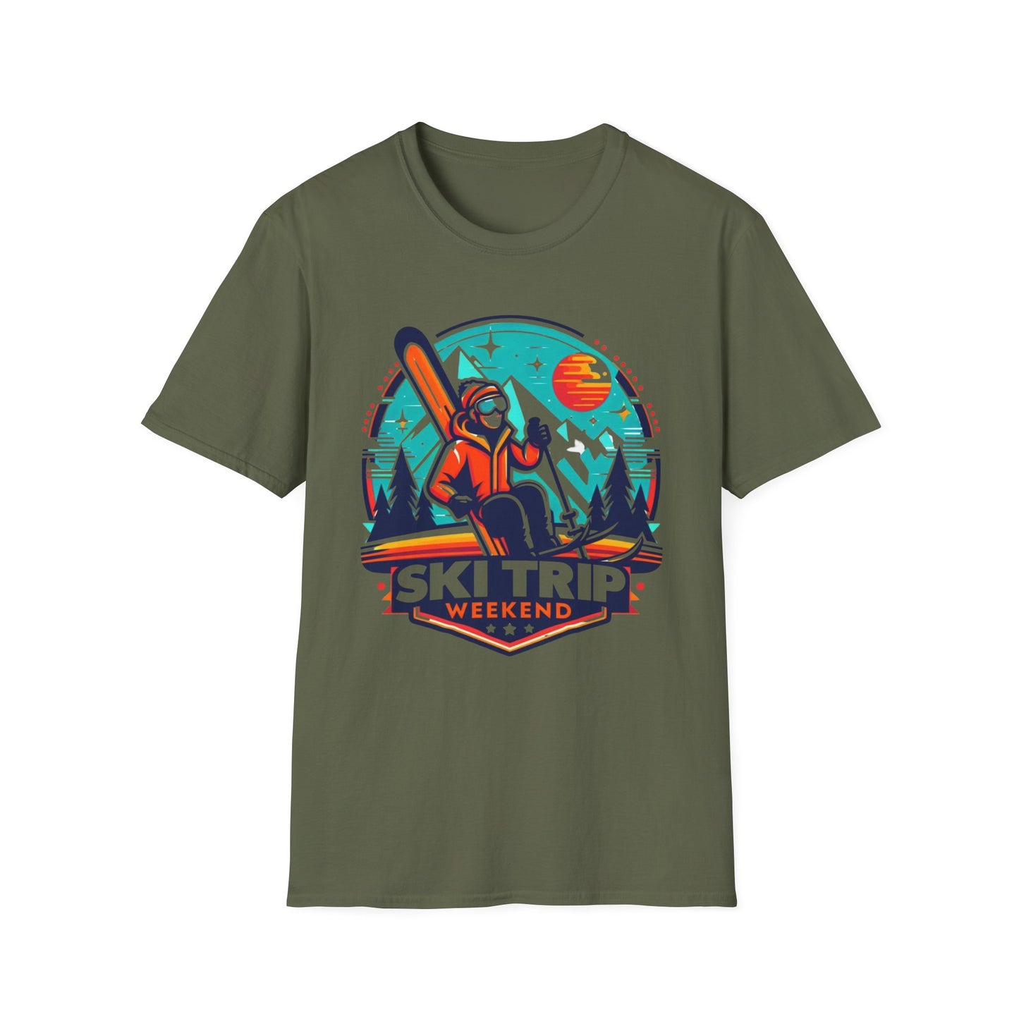 Ski Trip Weekend - Travel Adventure Graphic Tee