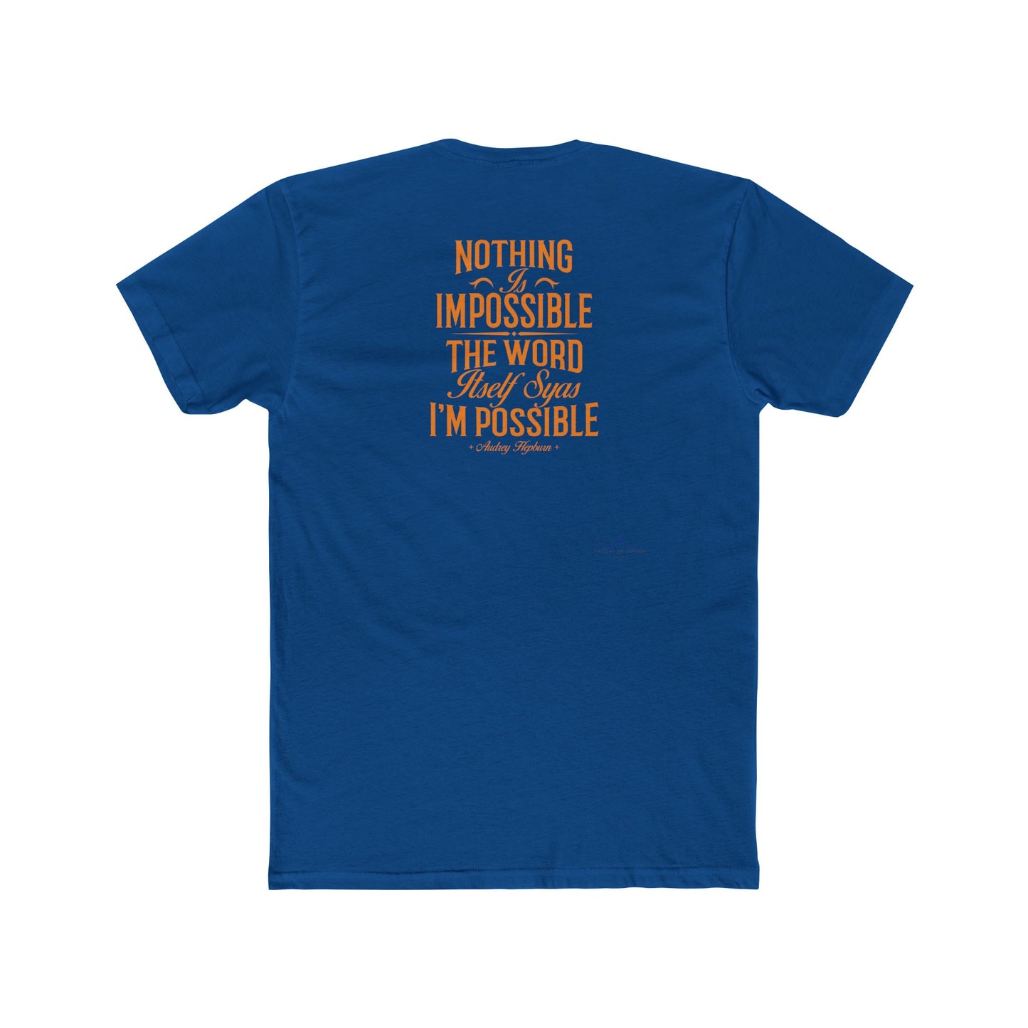 Audrey Hepburn Quoted Word Tee