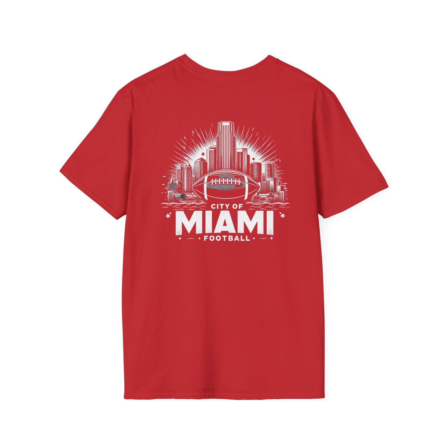 City of Miami Football Sports T-Shirt