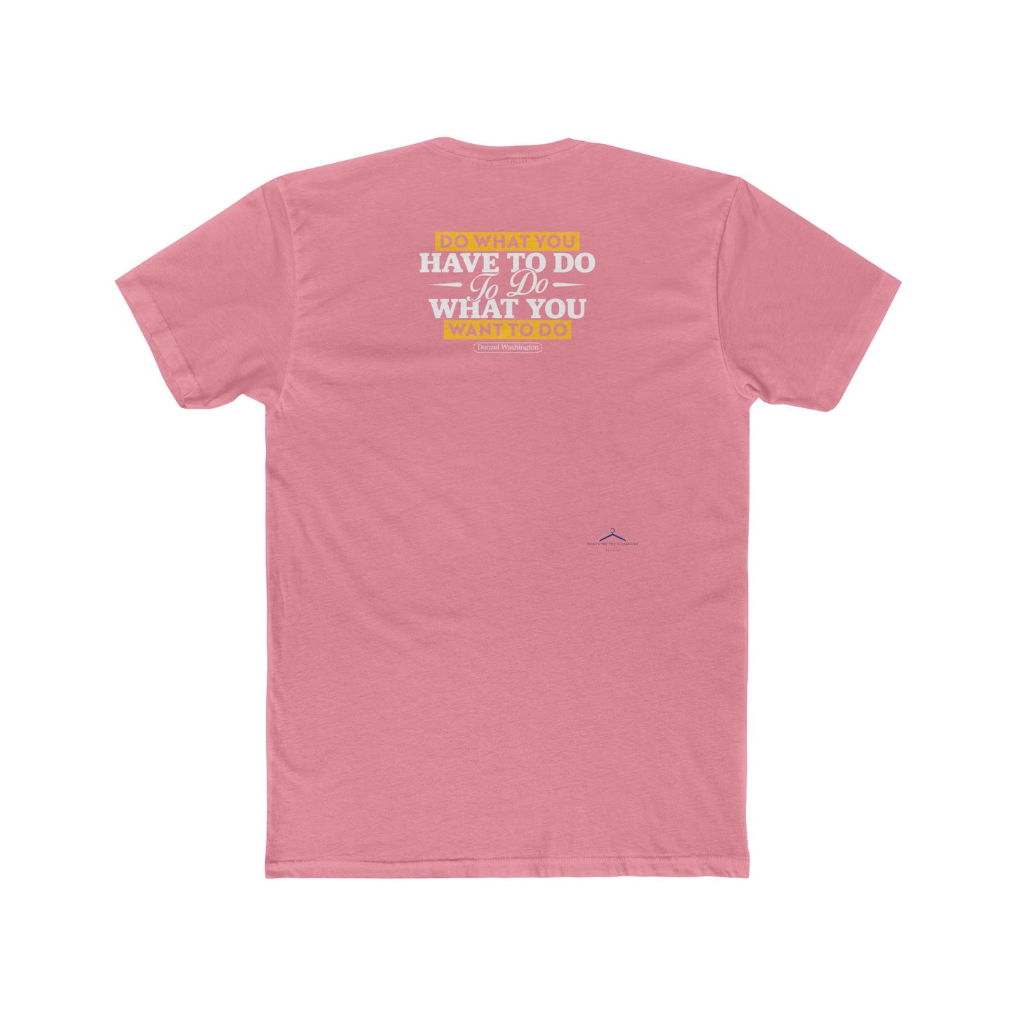 Denzel Washington Quoted Word Tee