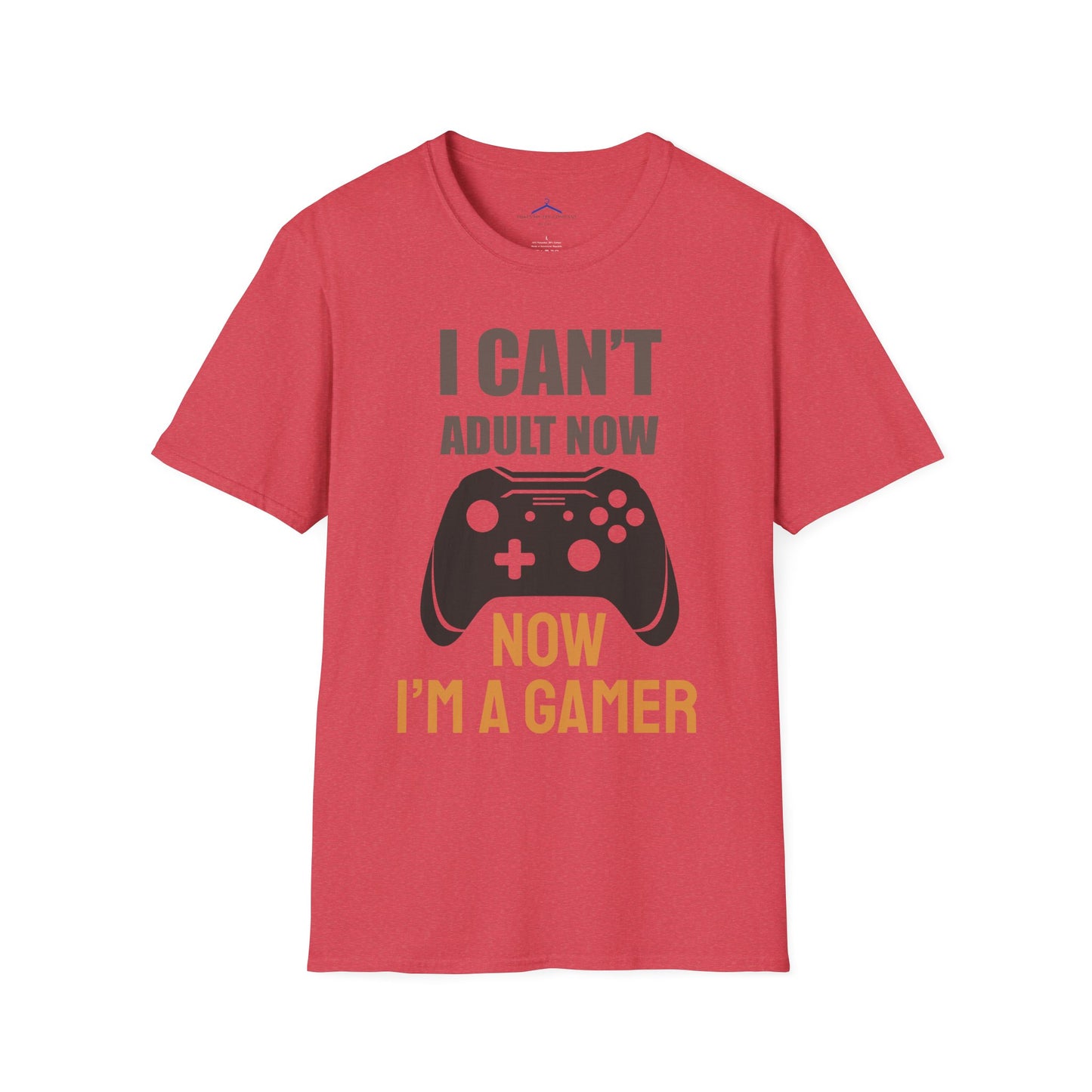 I Can't Adult Now Gamer Tee