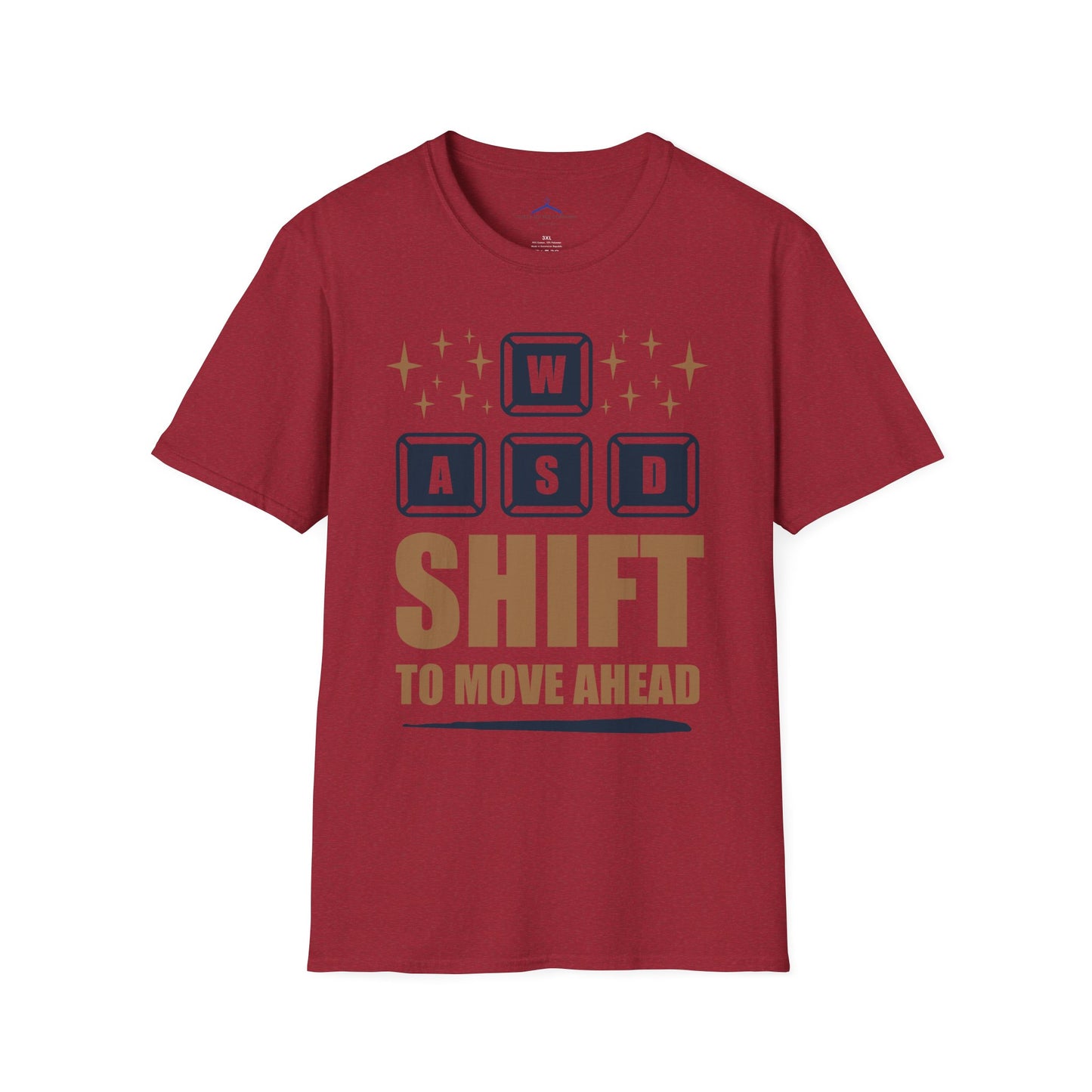 Shift to Move Ahead Gamer Tee