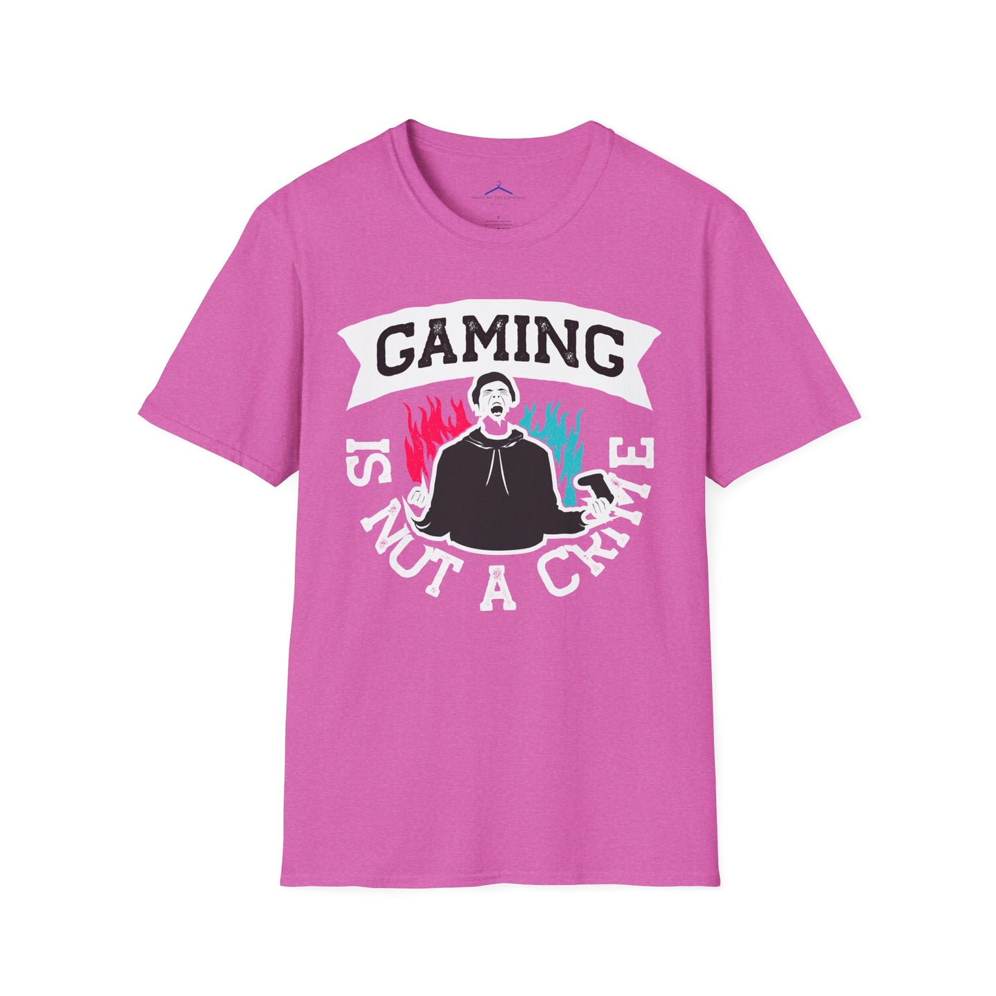 Gaming is not a Crime Gamer Tee
