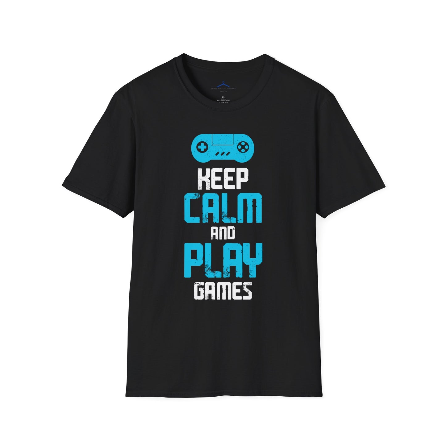Keep Calm and Play Gamer Tee