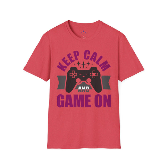 Keep Calm and Game On Gamer Tee