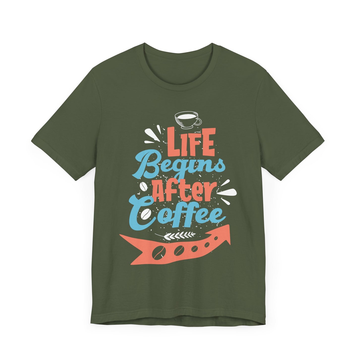 Life Begins After Coffee - Coffee Tee