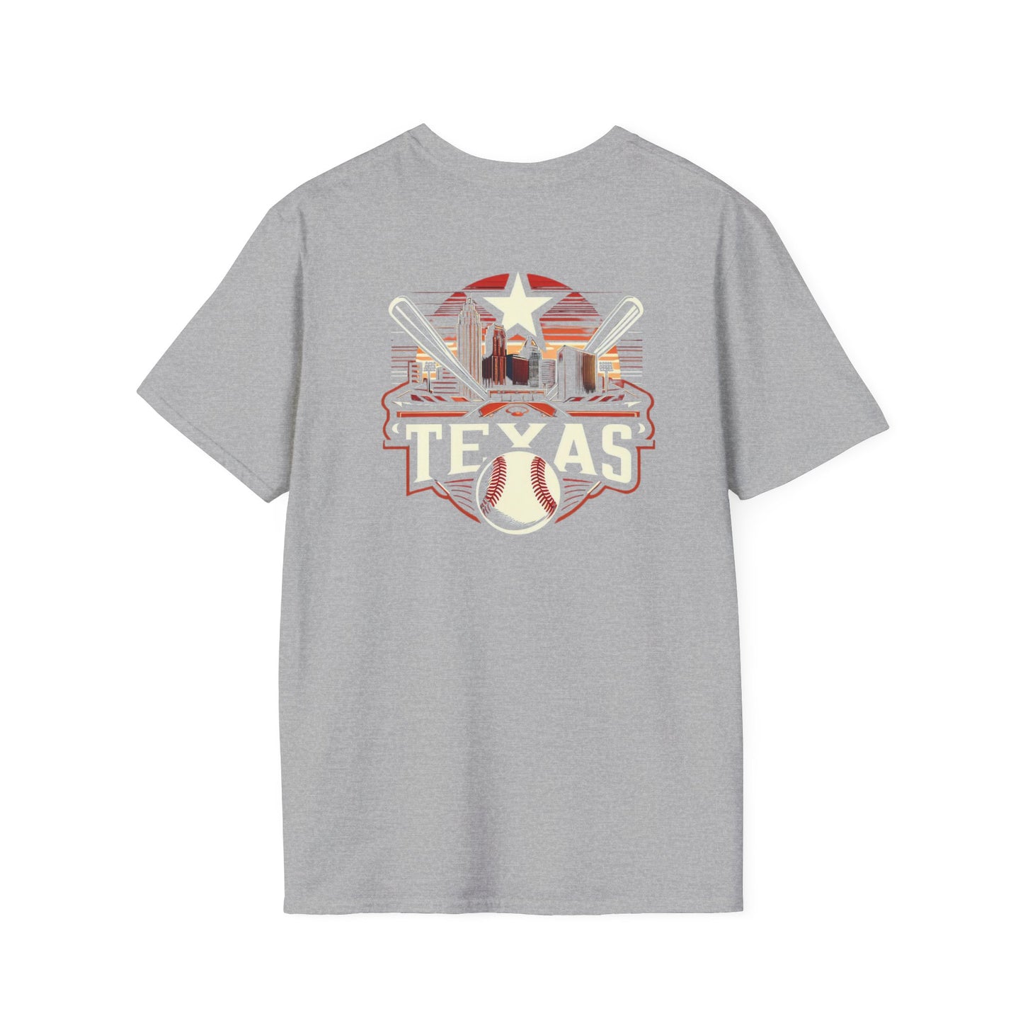 Texas Baseball Sports T-Shirt
