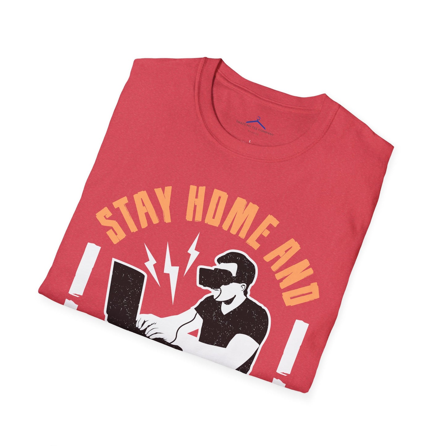 Stay Home and Play Gamer Tee
