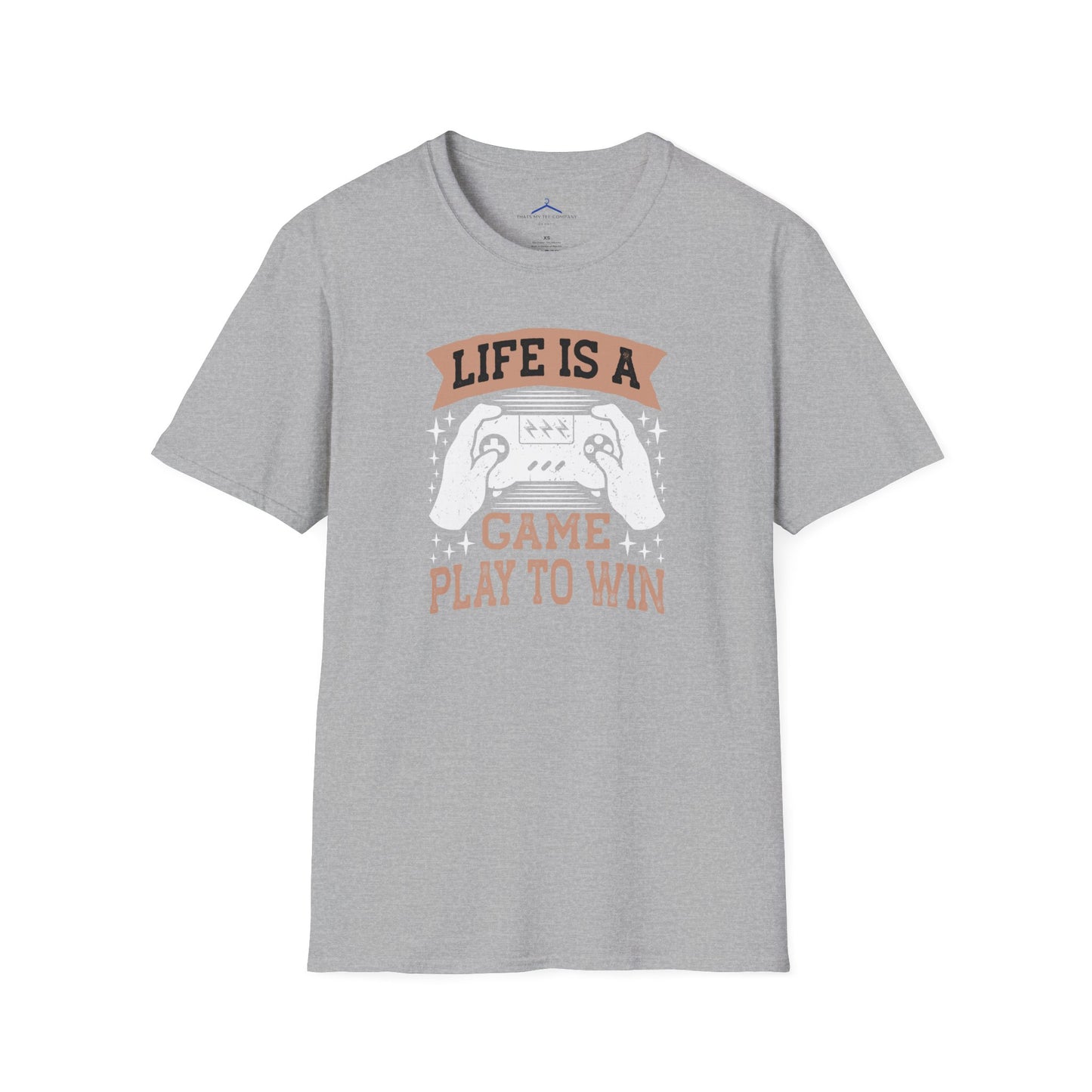 Life is a Game Play to Win Gamer Tee