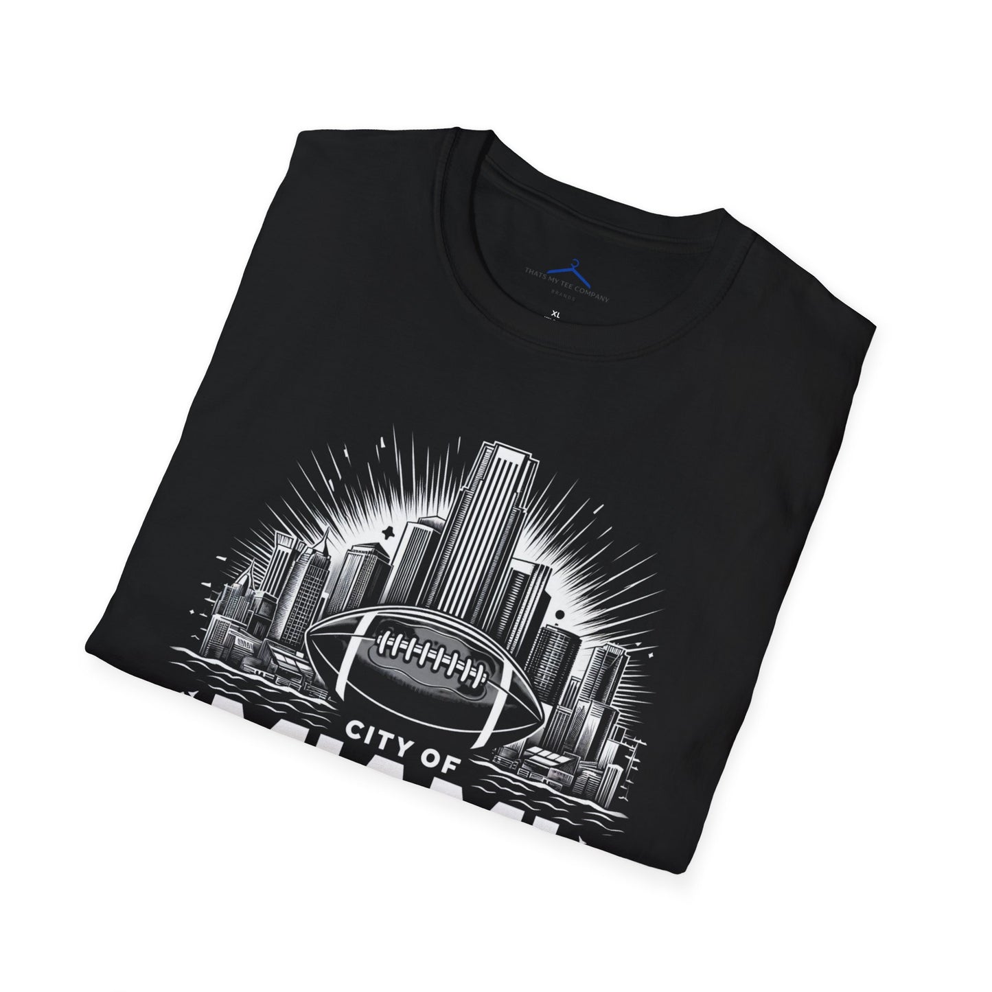 City of Miami Football Sports T-Shirt