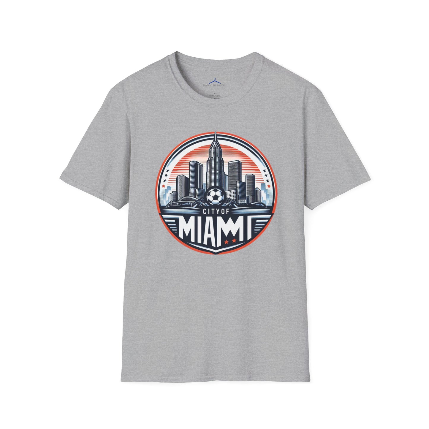 City of Miami Soccer Sports T-Shirt