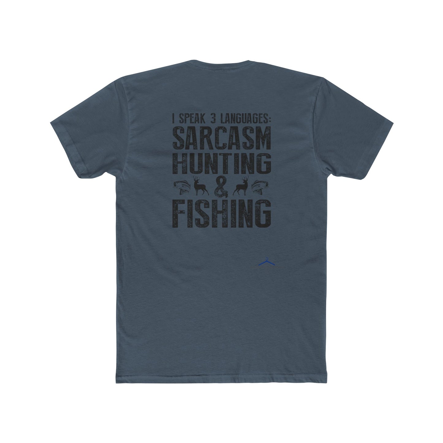 I speak 3 languages - Fishing Hobby Tee