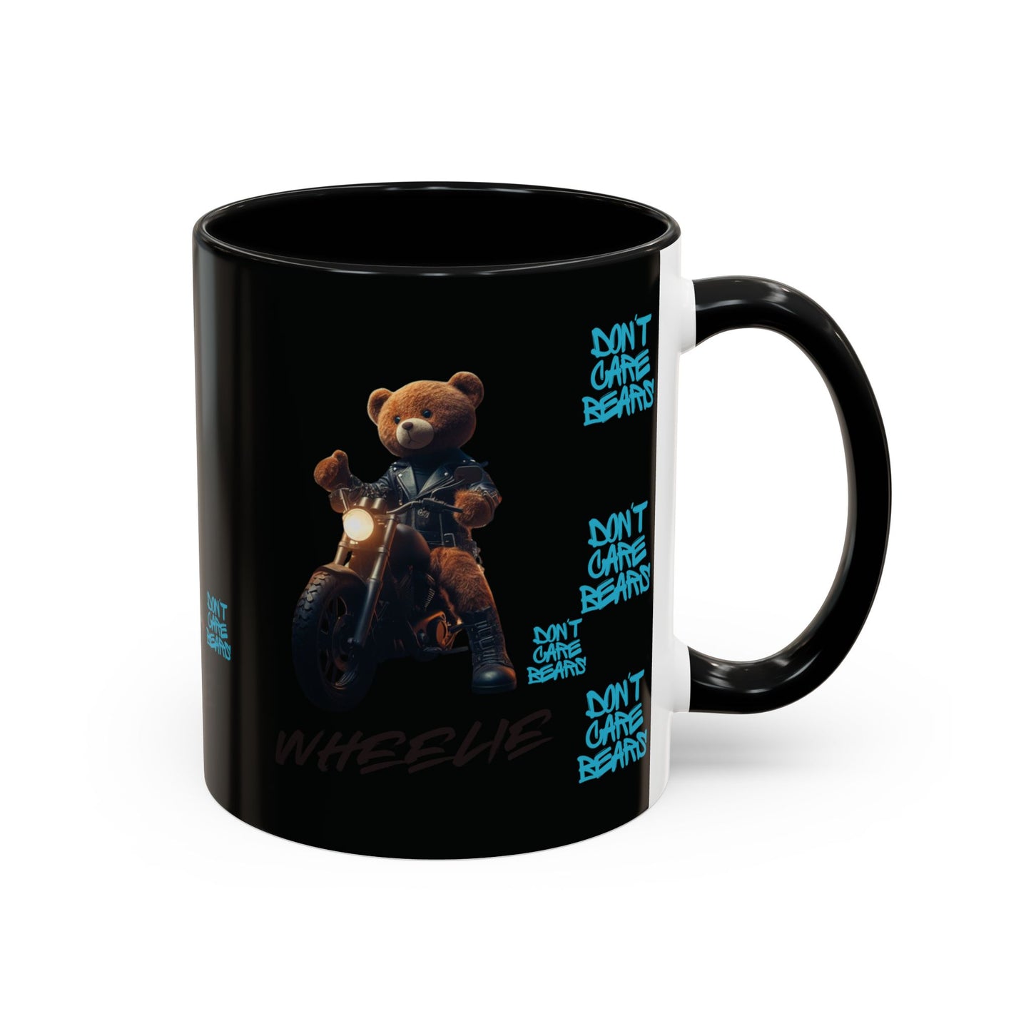 wheelie black on black Coffee Mug (11, 15oz)