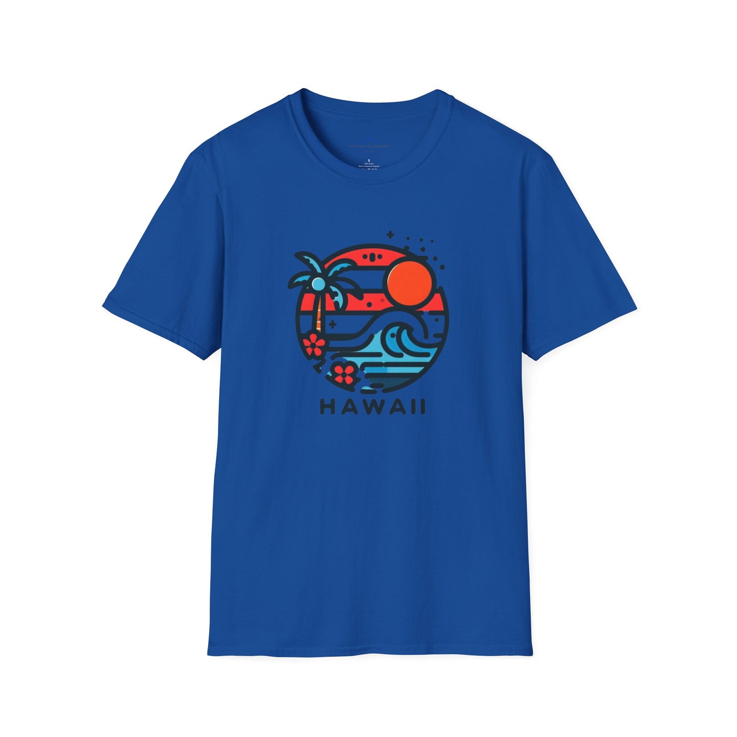 hawaii of Copy of Georgia Softstyle T-Shirt