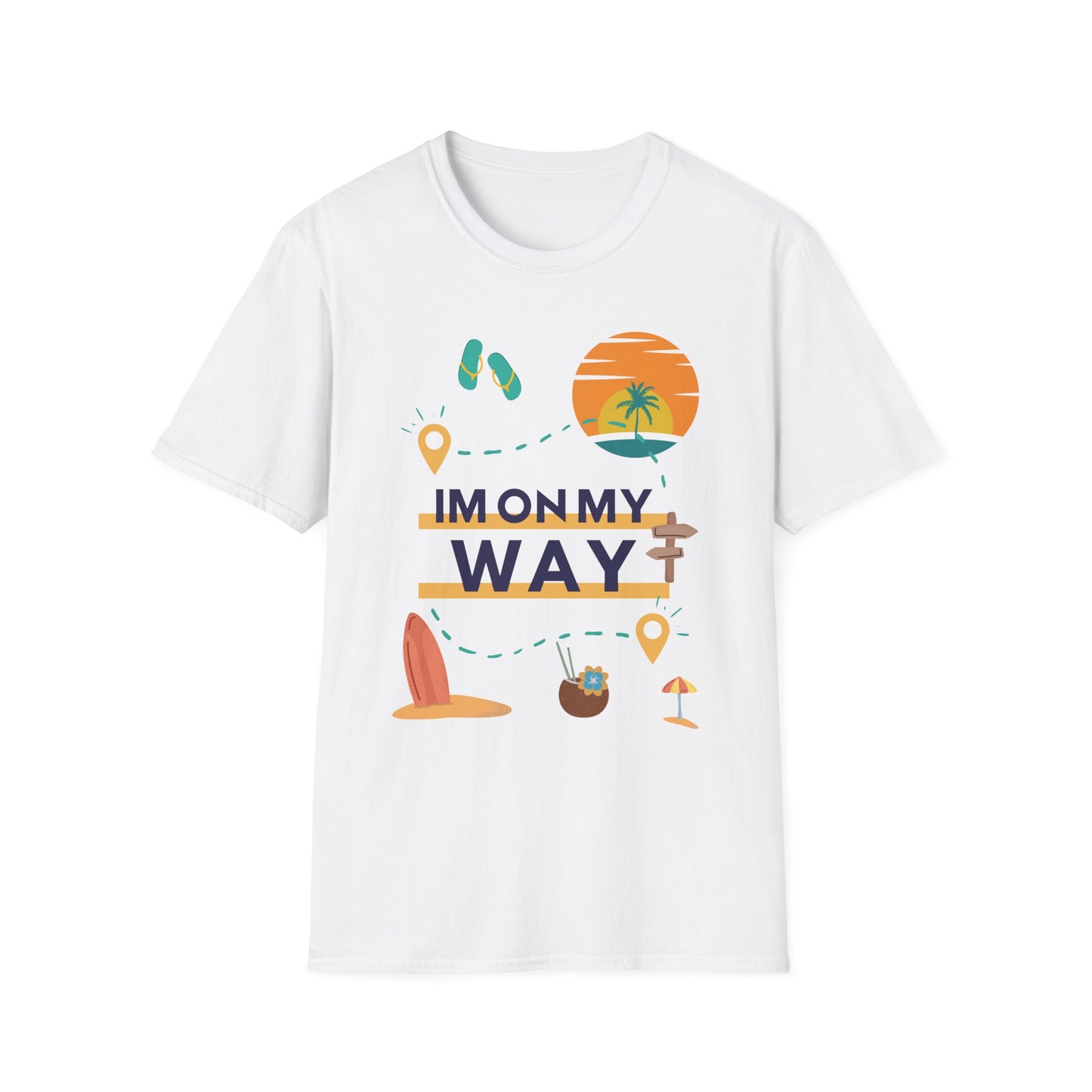 Im On My Way - Travel Adventure Graphic Tee