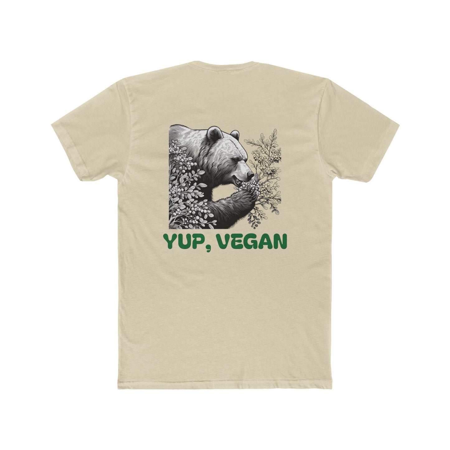 I'm vegan because Crew Tee