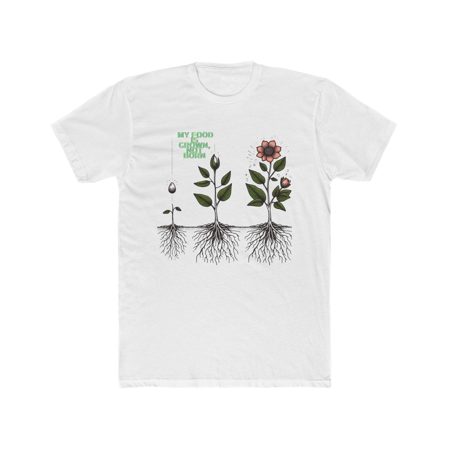 My food is grown Vegan Tee