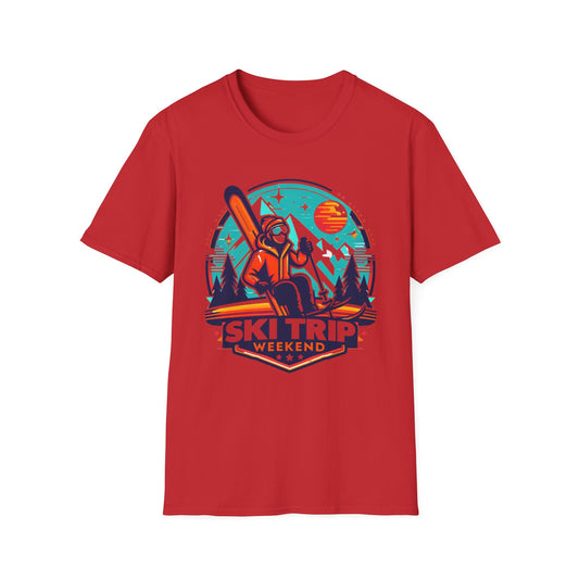 Ski Trip Weekend - Travel Adventure Graphic Tee