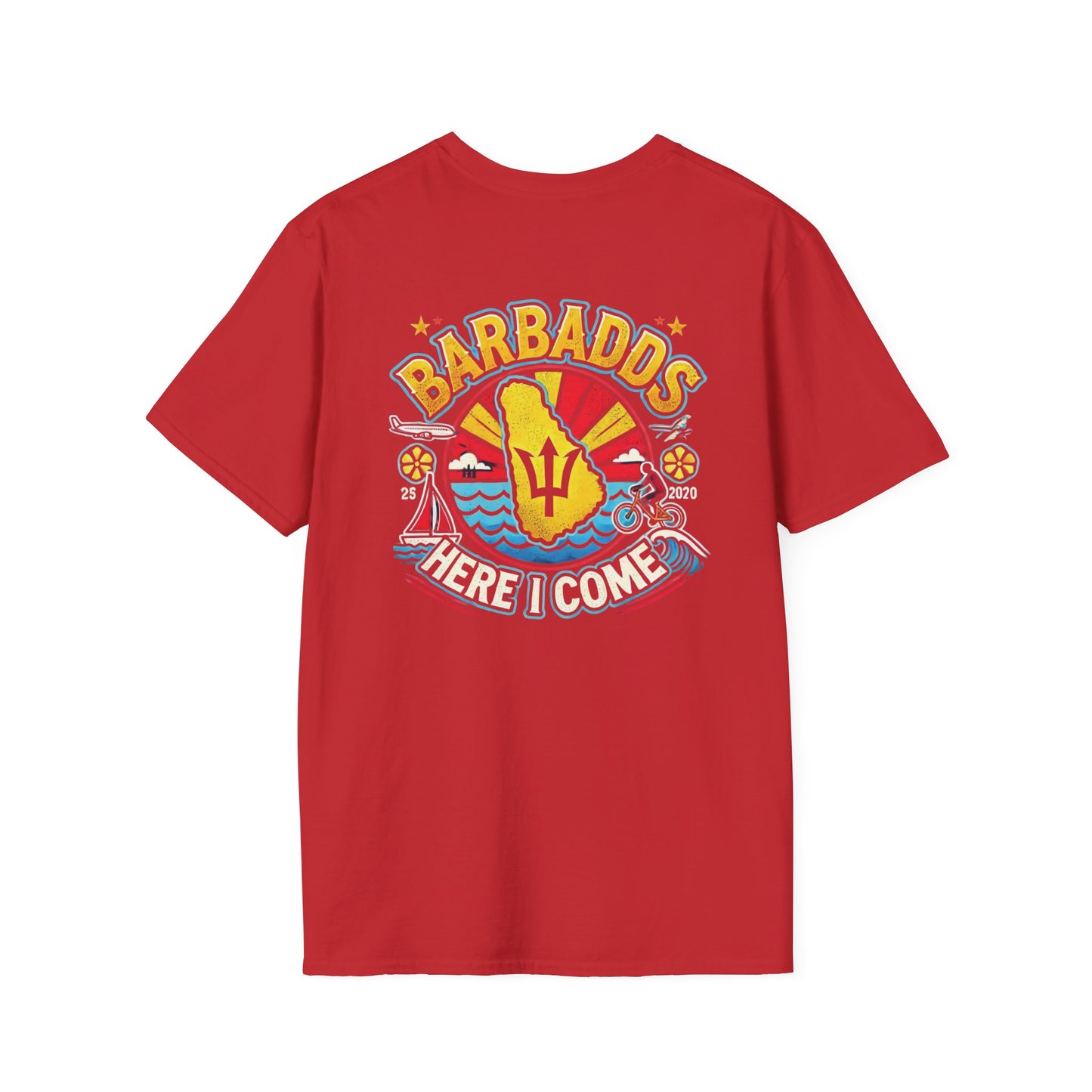 Barbados Here I Come - Travel Adventure Graphic Tee