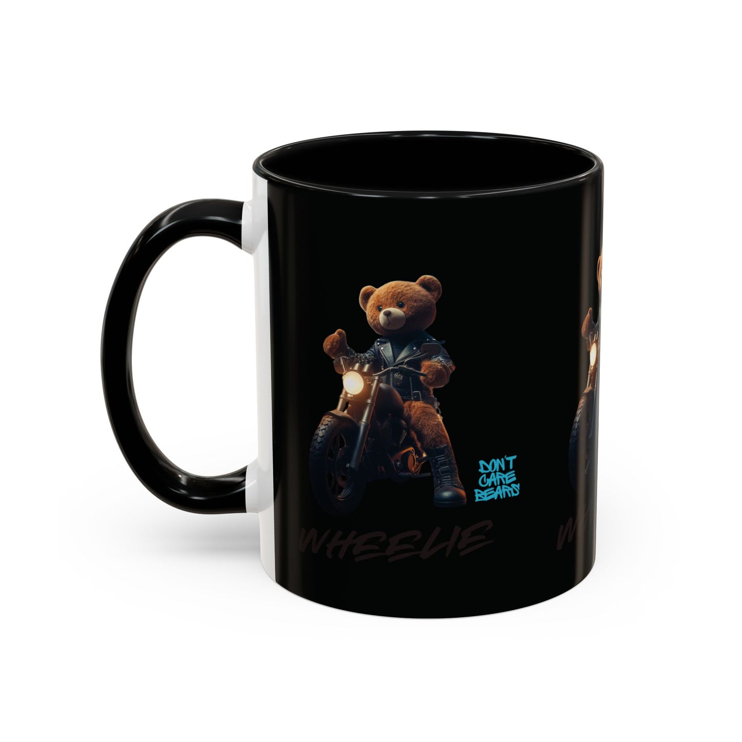 wheelie black on black Coffee Mug (11, 15oz)