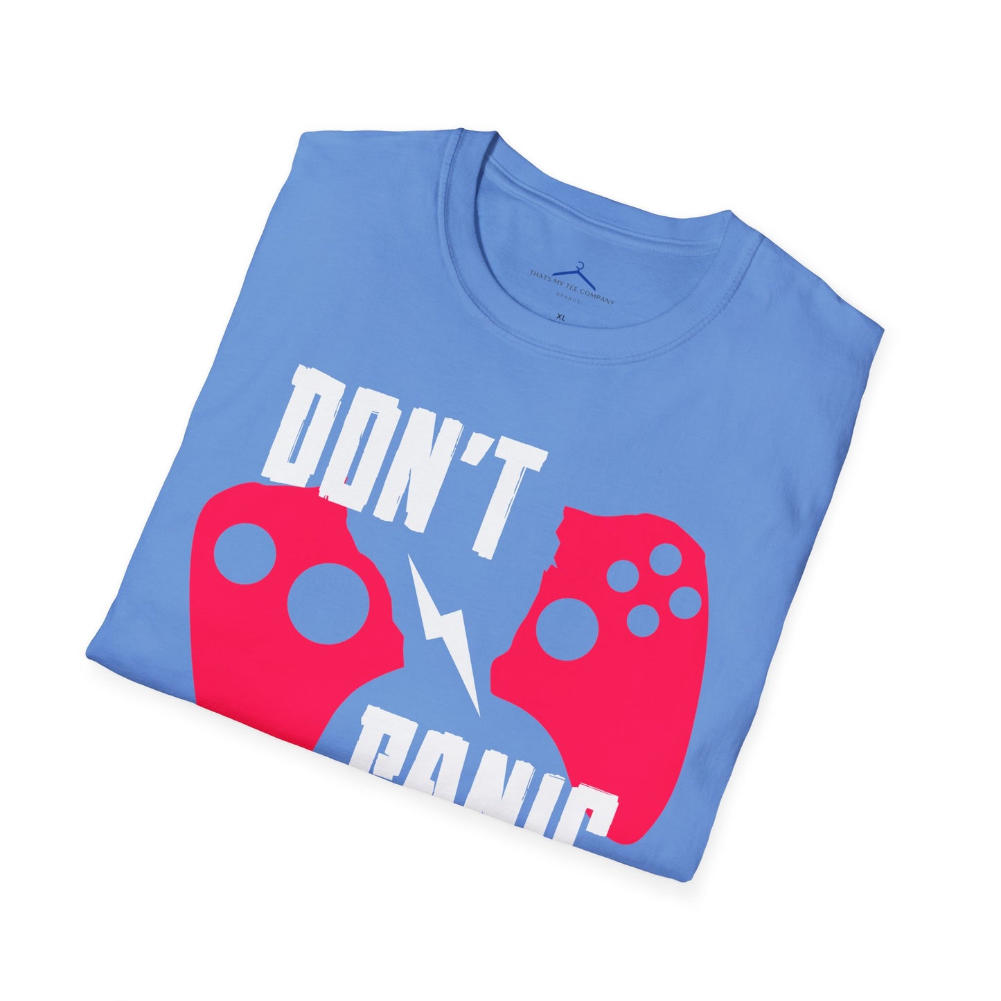 Don't Panic Bro Gamer Tee