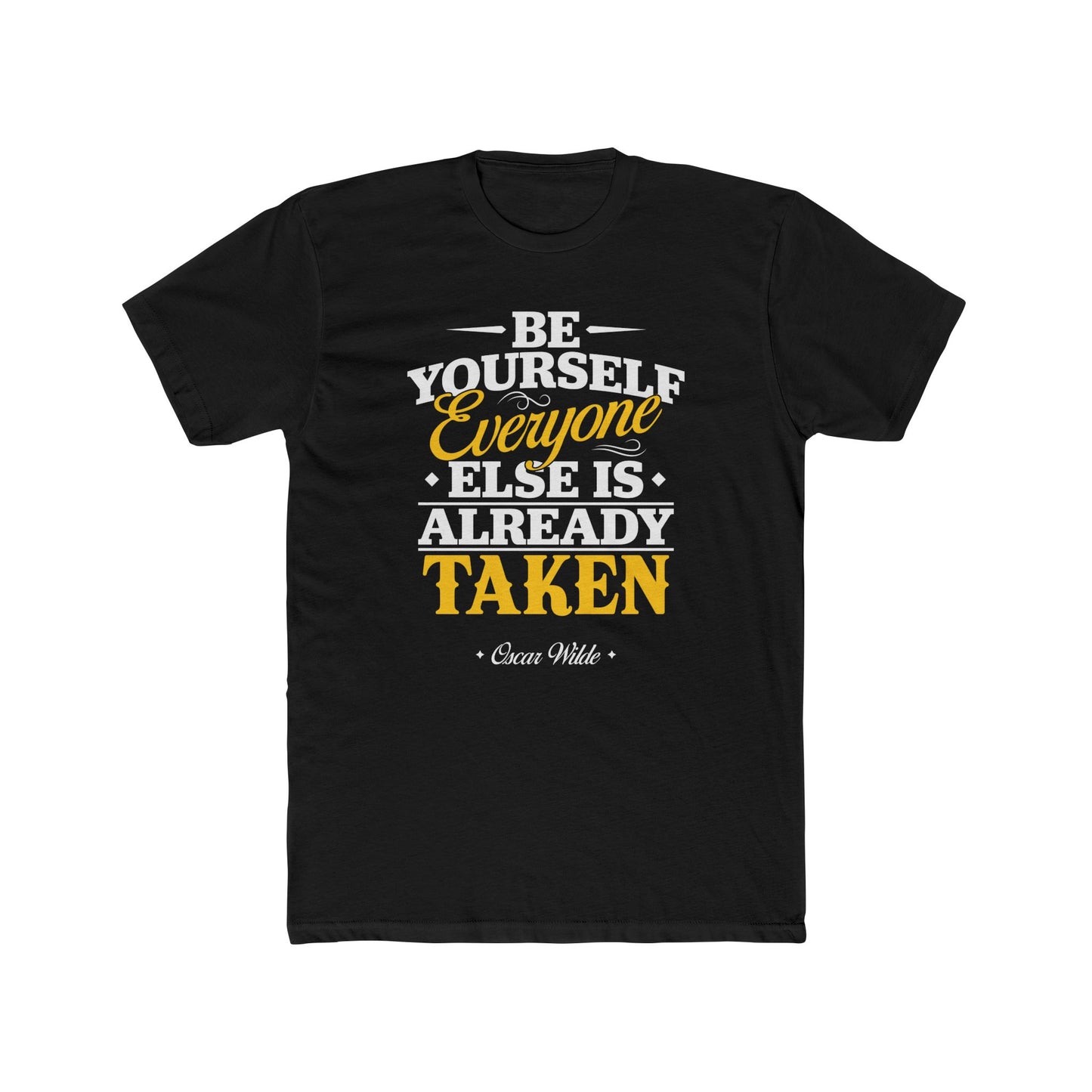 Oscar Wilde Quoted Word Tee