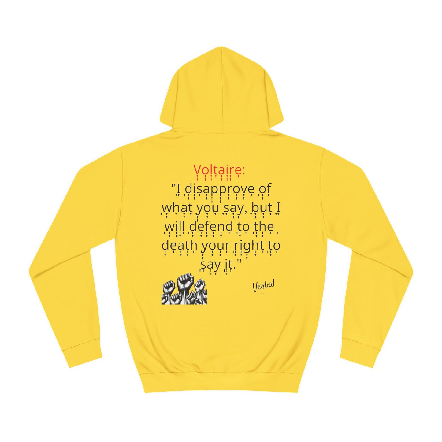 voltaire 18 Century - College Hoodie