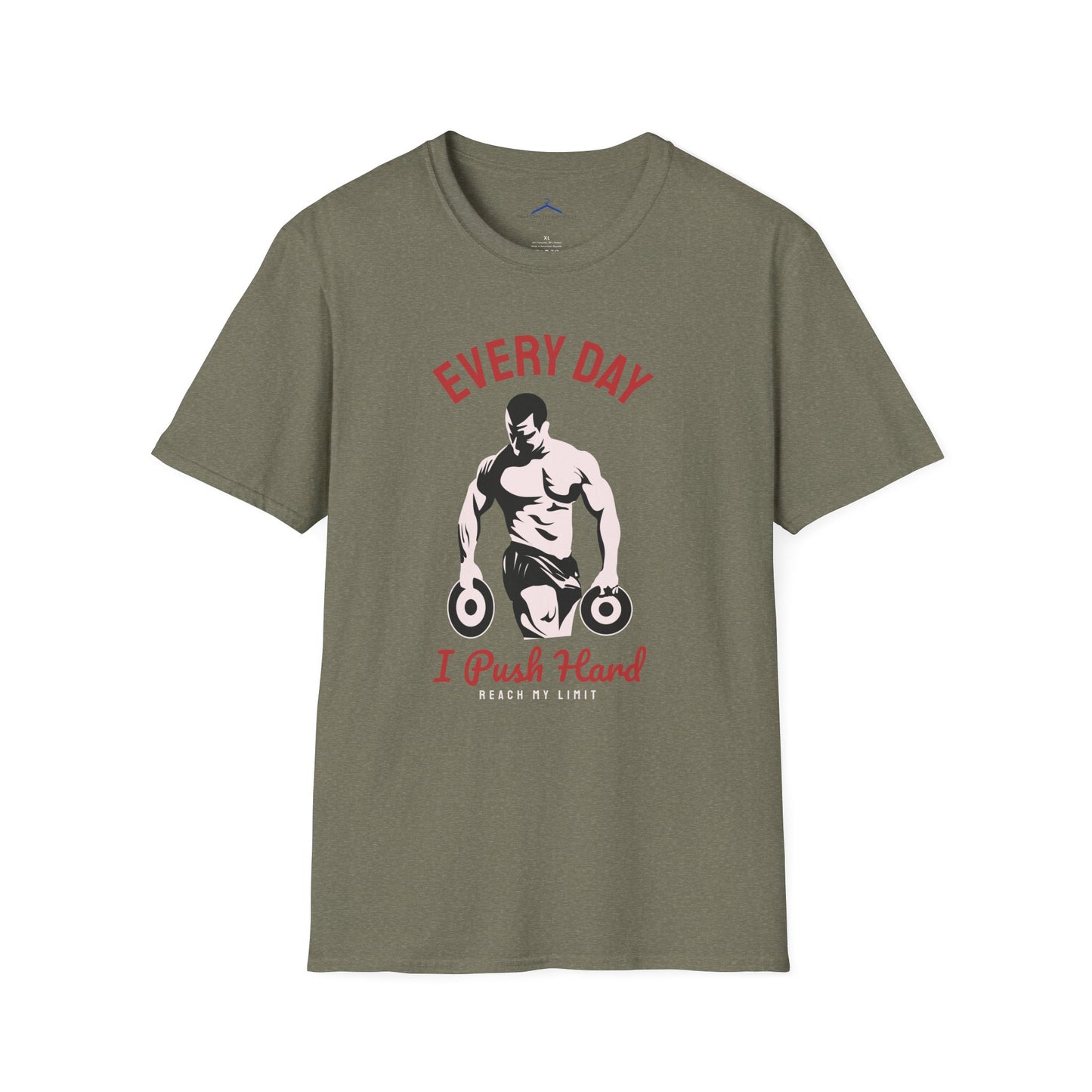 I Push Hard - Fitness Tee